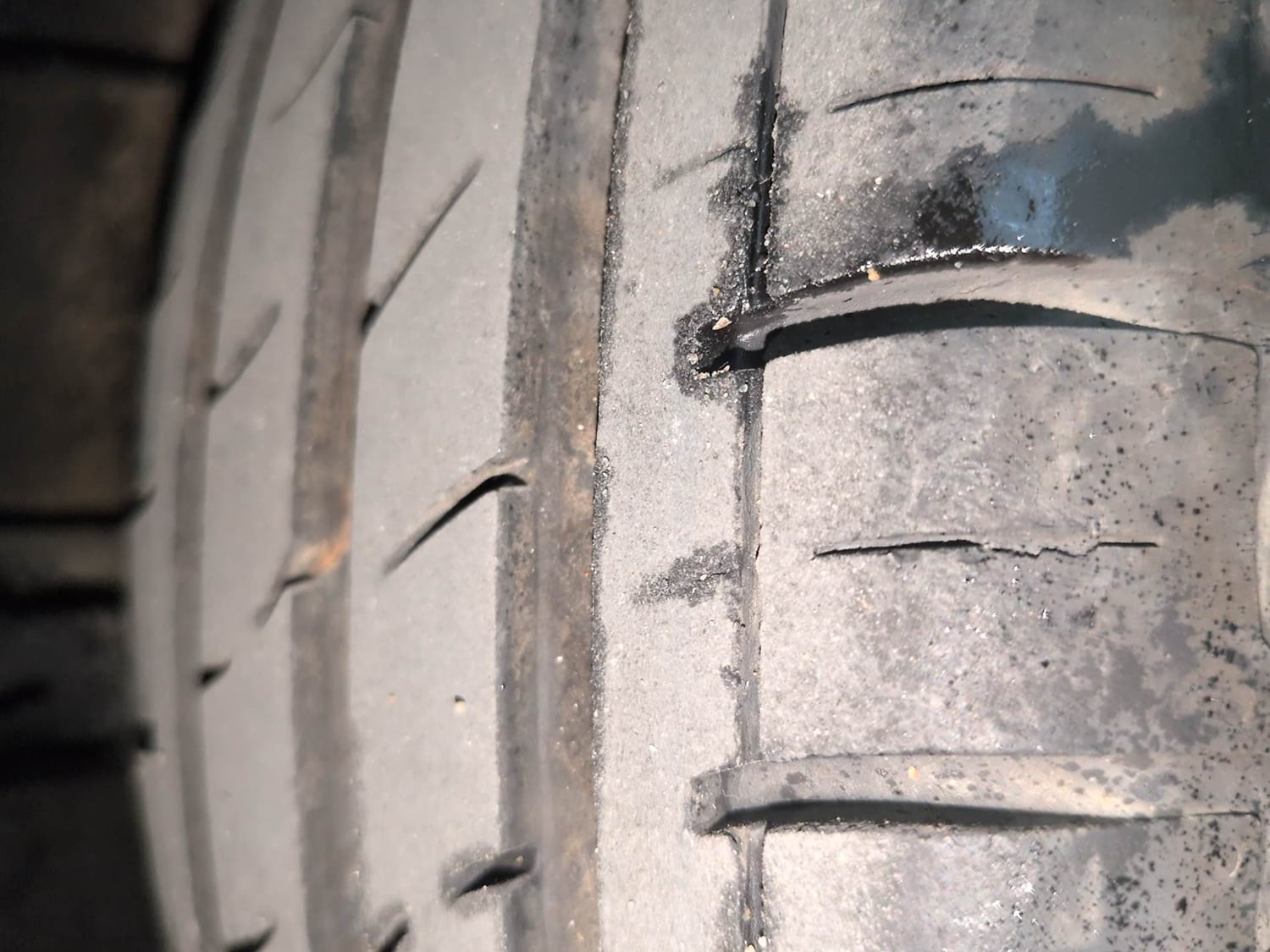 Used 2025 Hyundai Exter S 1.2 MT Petrol Manual tyres RIGHT REAR TYRE TREAD VIEW