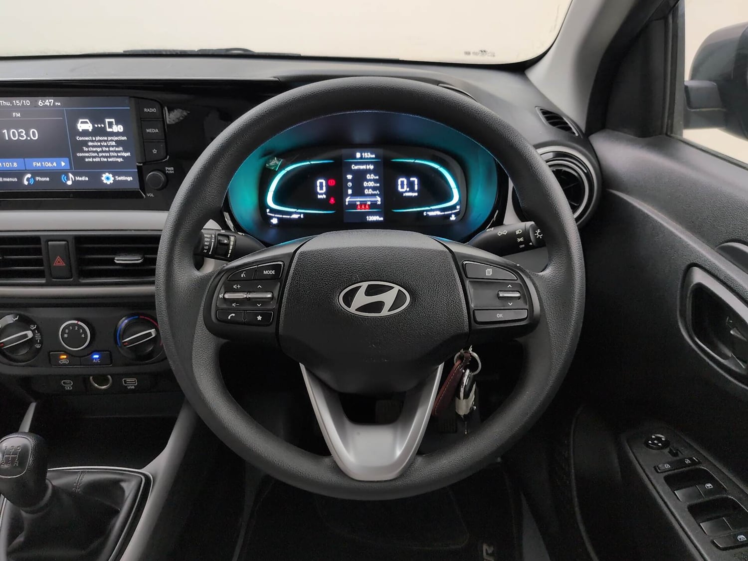Used 2025 Hyundai Exter S 1.2 MT Petrol Manual interior STEERING VIEW