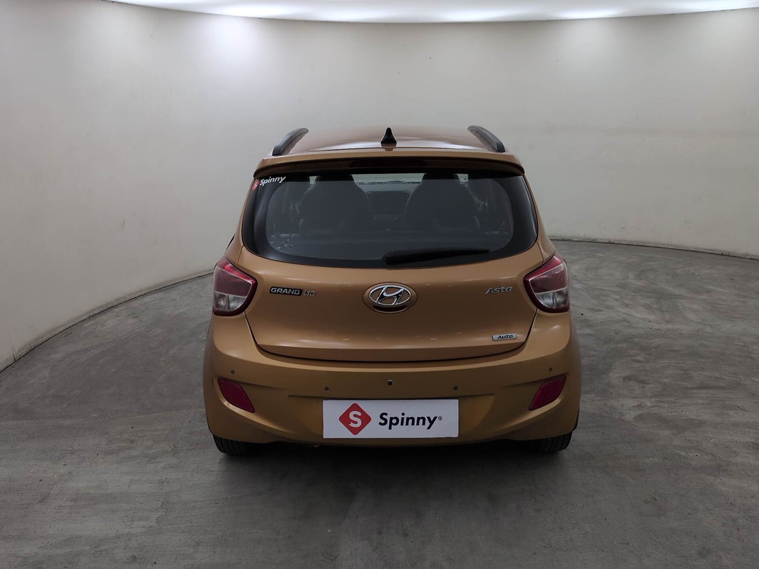 Used 2016 Hyundai Grand i10 Asta AT 1.2 Kappa VTVT (O) Petrol Automatic exterior BACK VIEW