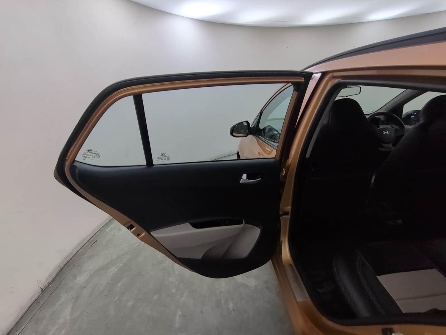 Used 2016 Hyundai Grand i10 Asta AT 1.2 Kappa VTVT (O) Petrol Automatic interior LEFT REAR DOOR OPEN VIEW