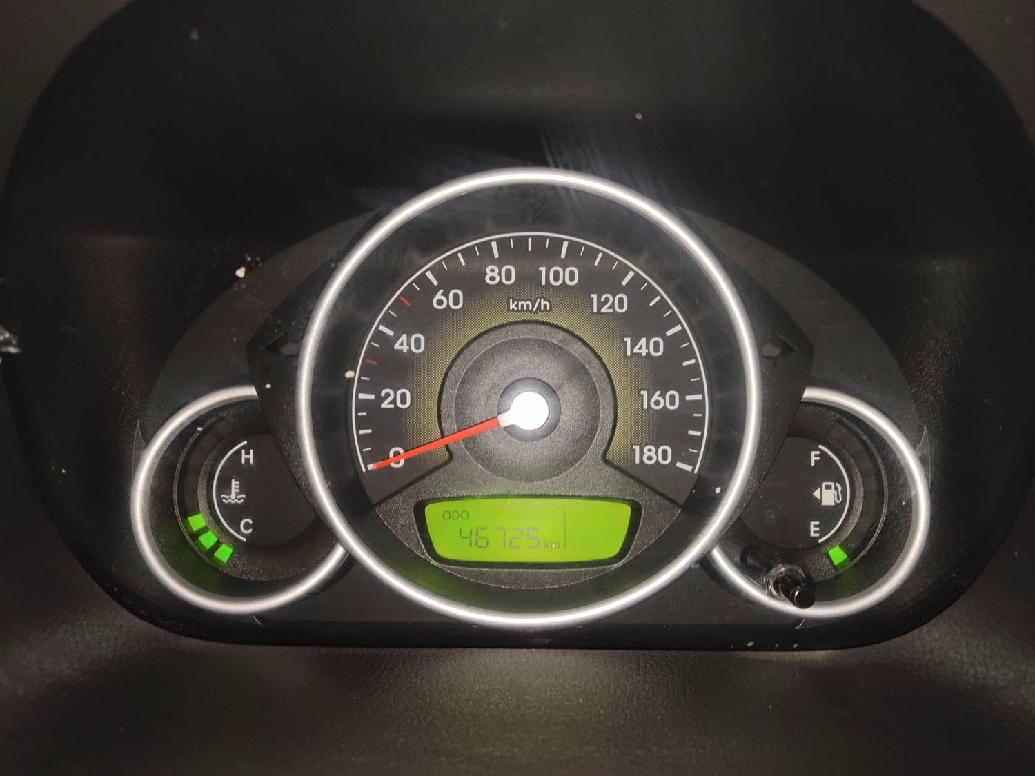 Used 2015 Hyundai Eon Magna Petrol Manual interior CLUSTERMETER VIEW