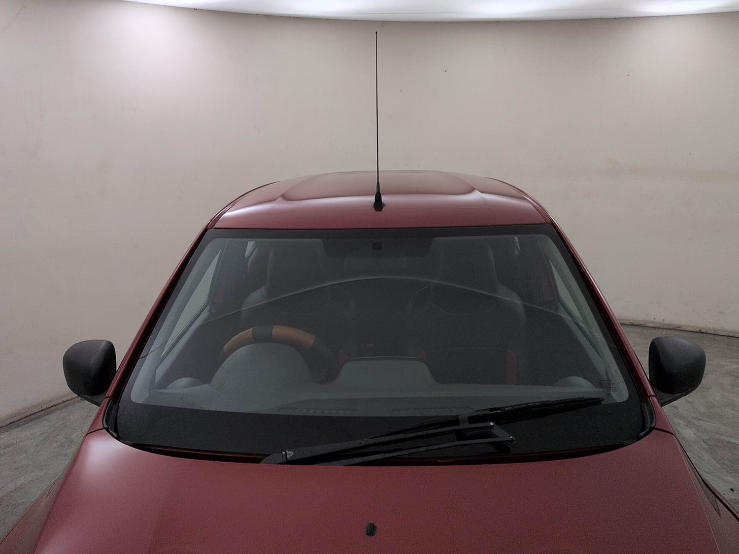 Used 2018 Renault Kwid RXT Petrol Manual exterior FRONT WINDSHIELD VIEW