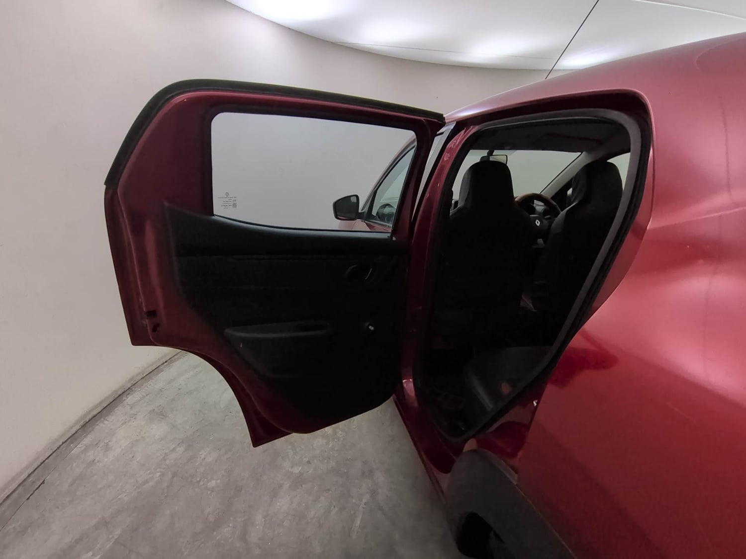 Used 2018 Renault Kwid RXT Petrol Manual interior LEFT REAR DOOR OPEN VIEW