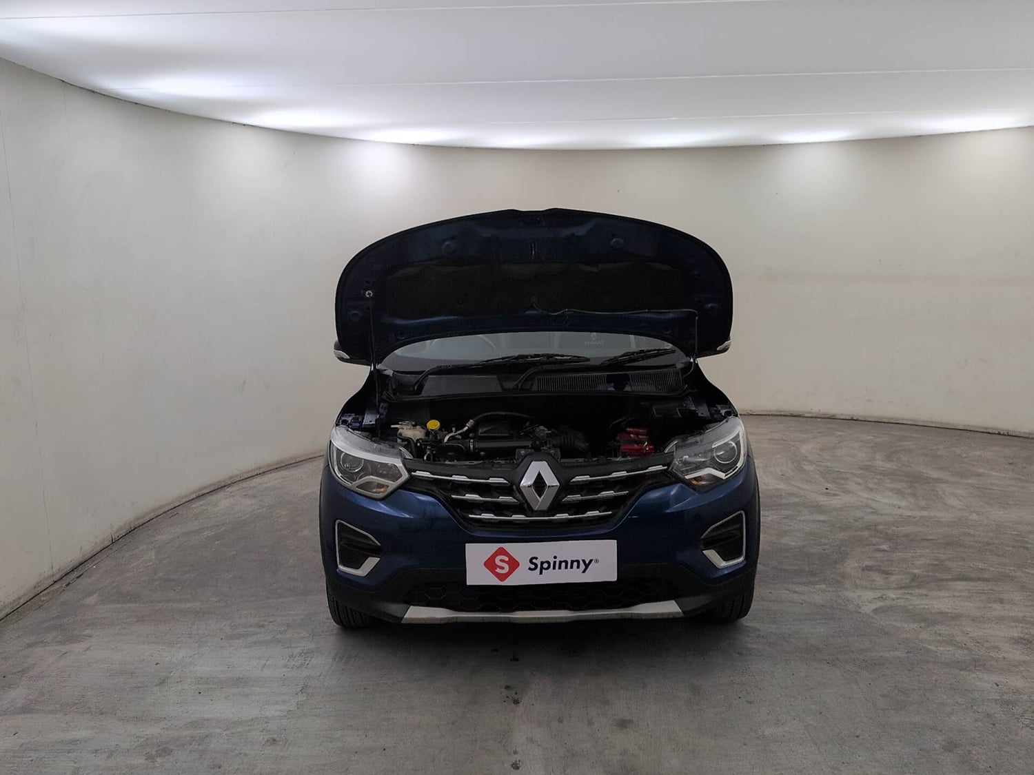 Used 2021 Renault Triber RXZ EASY-R AMT Petrol Automatic engine ENGINE & BONNET OPEN FRONT VIEW