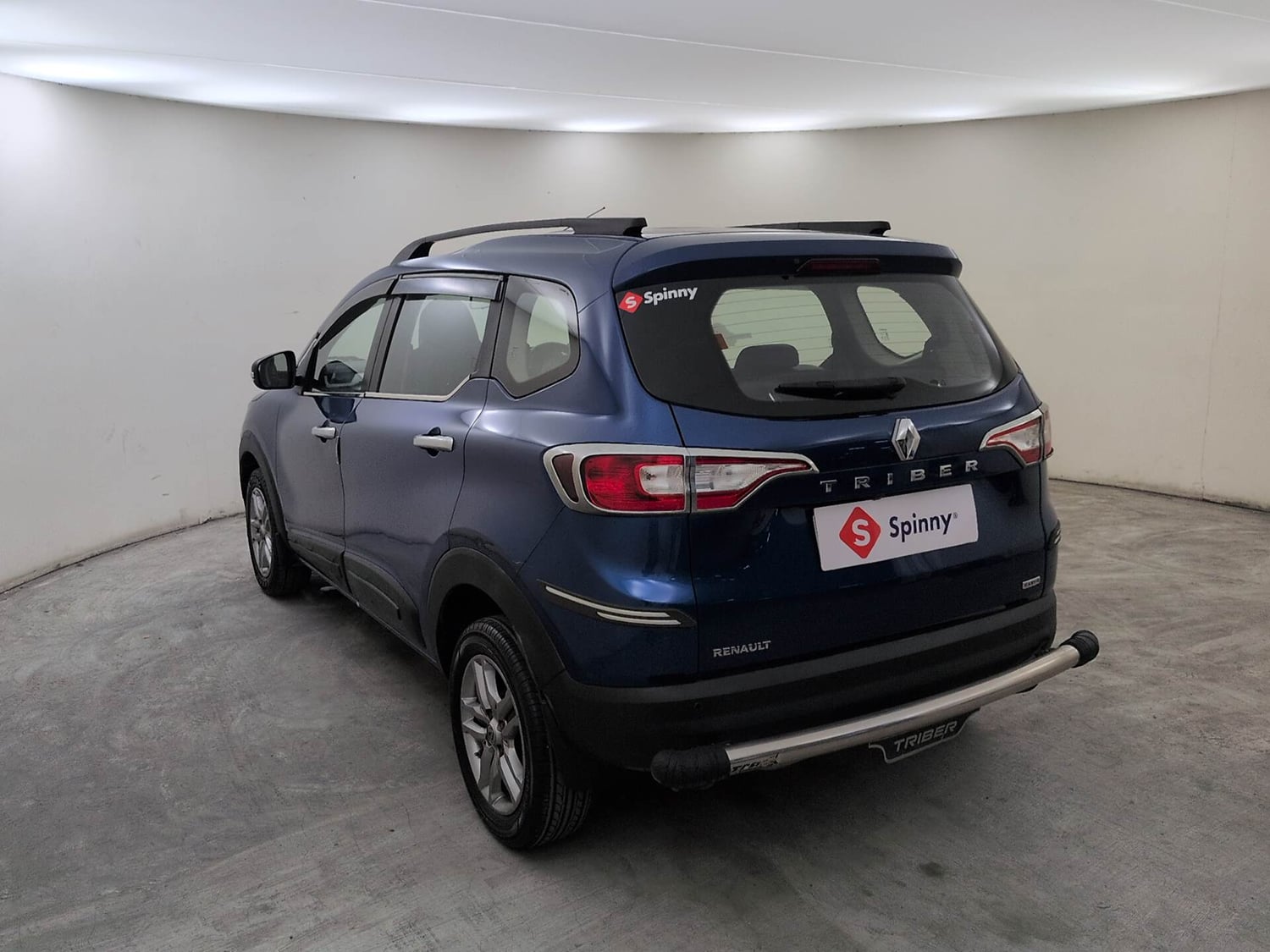 Used 2021 Renault Triber RXZ EASY-R AMT Petrol Automatic exterior LEFT REAR CORNER VIEW