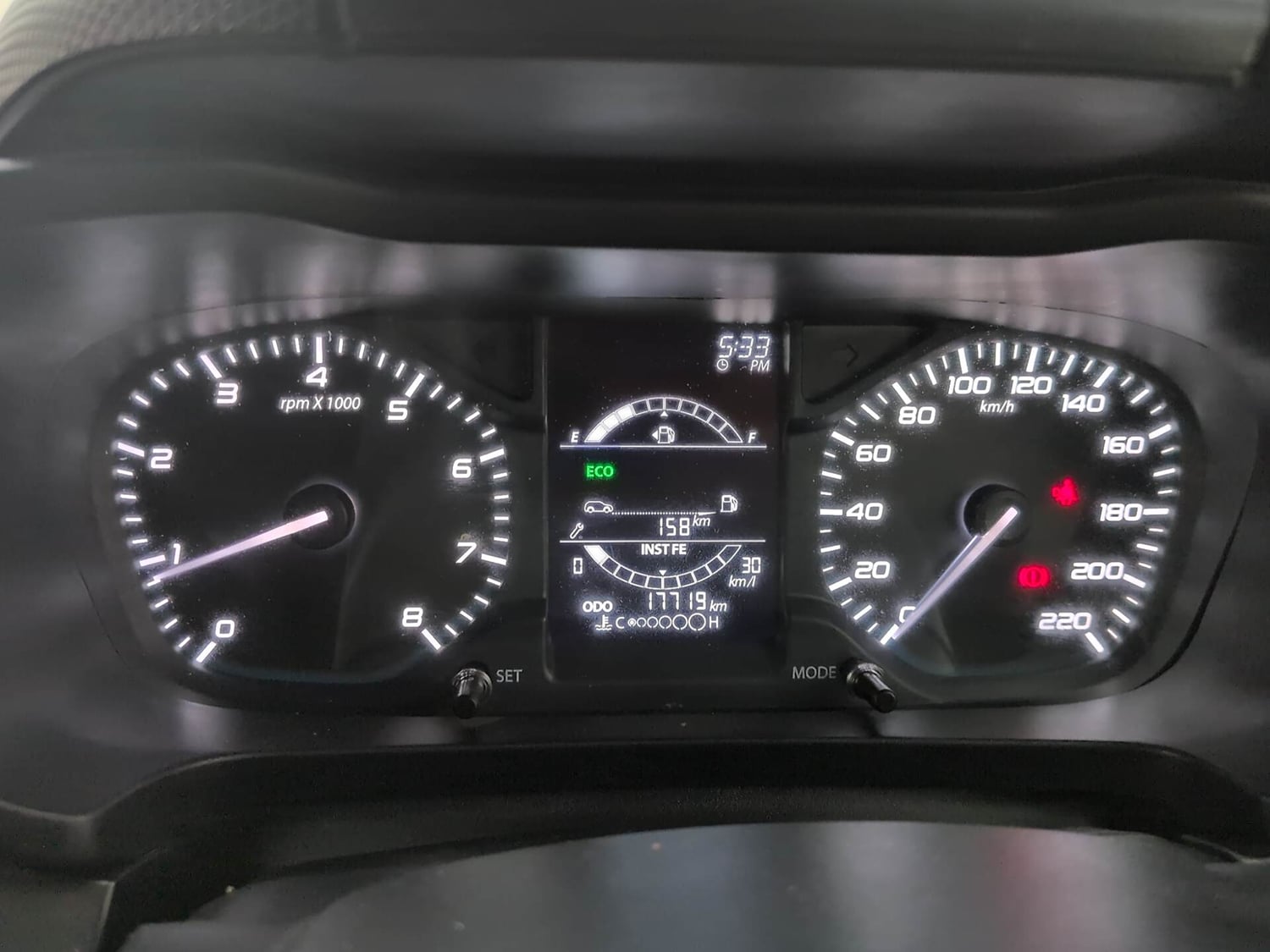 Used 2022 Tata Altroz XM Plus Diesel Diesel Manual interior CLUSTERMETER VIEW
