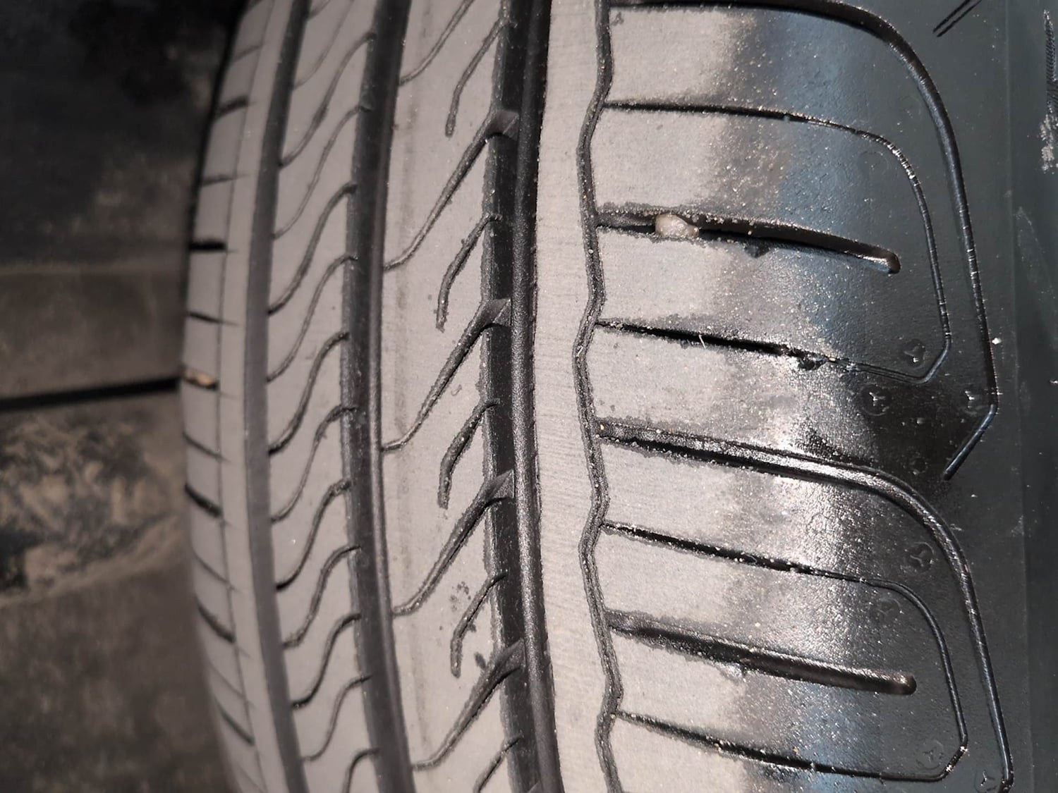 Used 2022 Tata Altroz XM Plus Diesel Diesel Manual tyres LEFT REAR TYRE TREAD VIEW