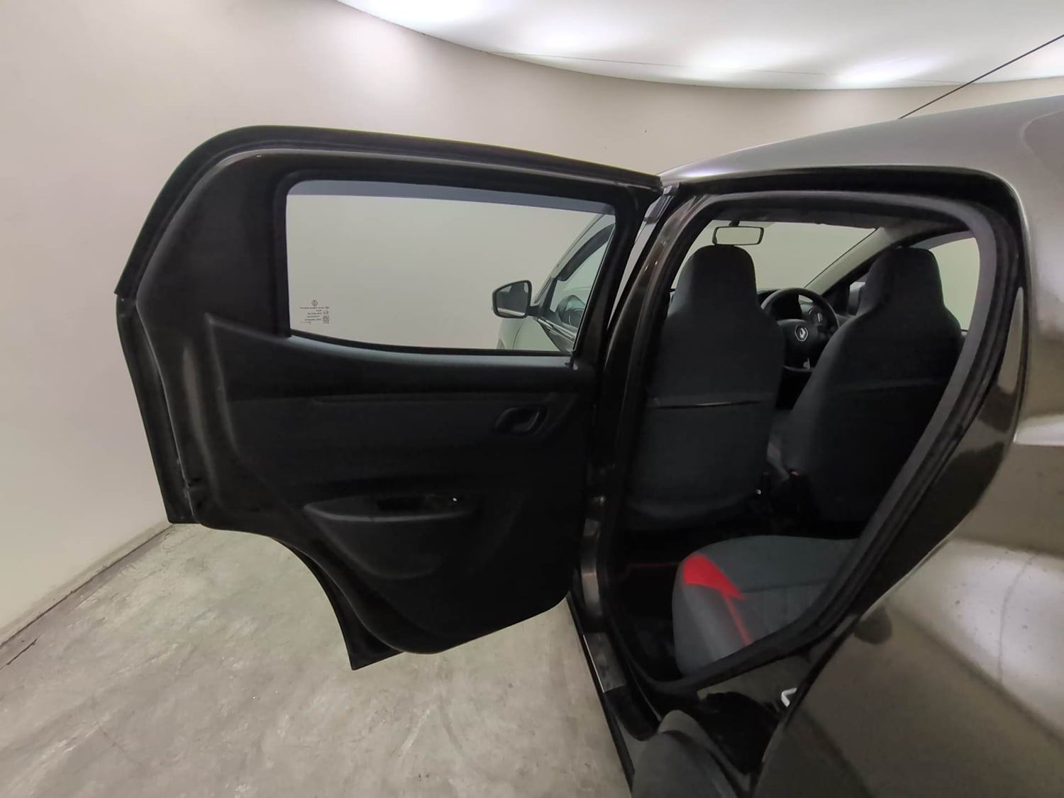 Used 2025 Renault Kwid RXT 1.0L AMT Petrol Automatic interior LEFT REAR DOOR OPEN VIEW