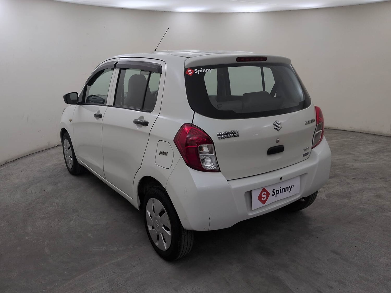 Used 2014 Maruti Suzuki Celerio VXi AMT Petrol Automatic exterior LEFT REAR CORNER VIEW