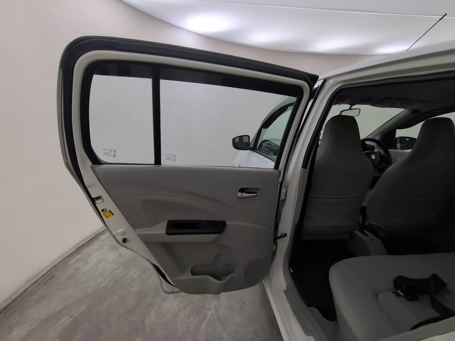 Used 2014 Maruti Suzuki Celerio VXi AMT Petrol Automatic interior LEFT REAR DOOR OPEN VIEW