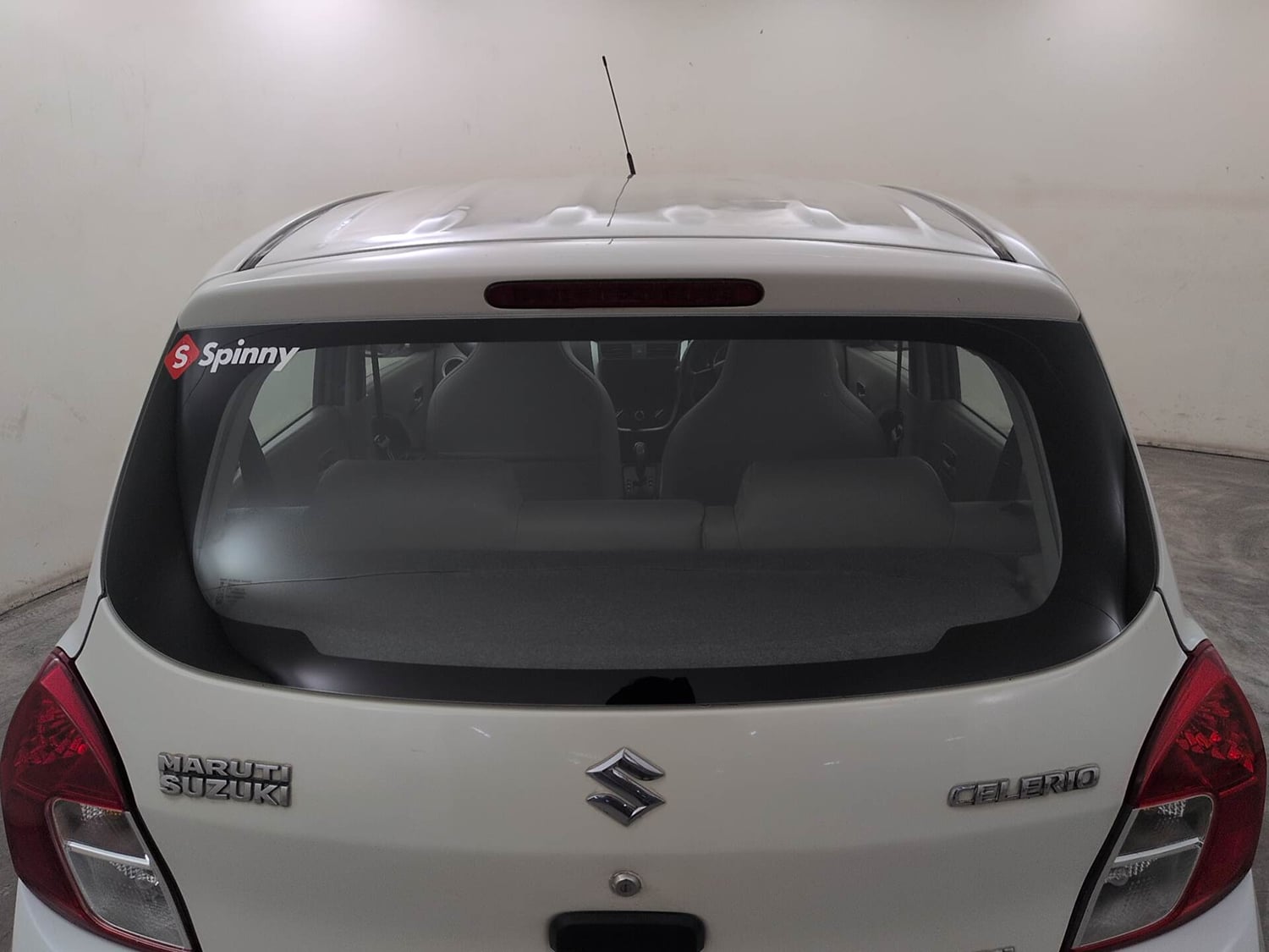 Used 2014 Maruti Suzuki Celerio VXi AMT Petrol Automatic exterior BACK WINDSHIELD VIEW