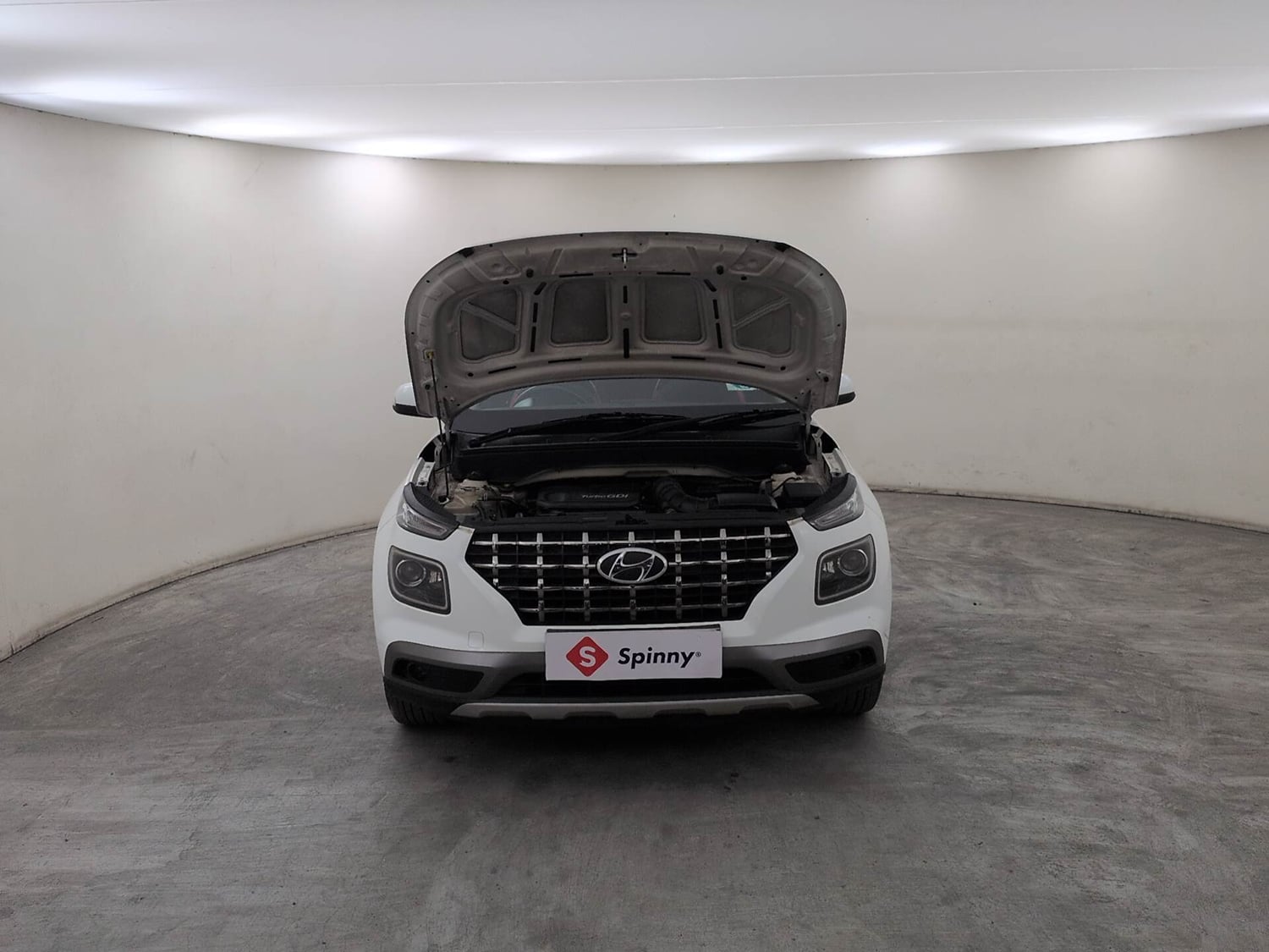 Used 2019 Hyundai Venue SX Plus 1.0 Turbo DCT Petrol Automatic engine ENGINE & BONNET OPEN FRONT VIEW