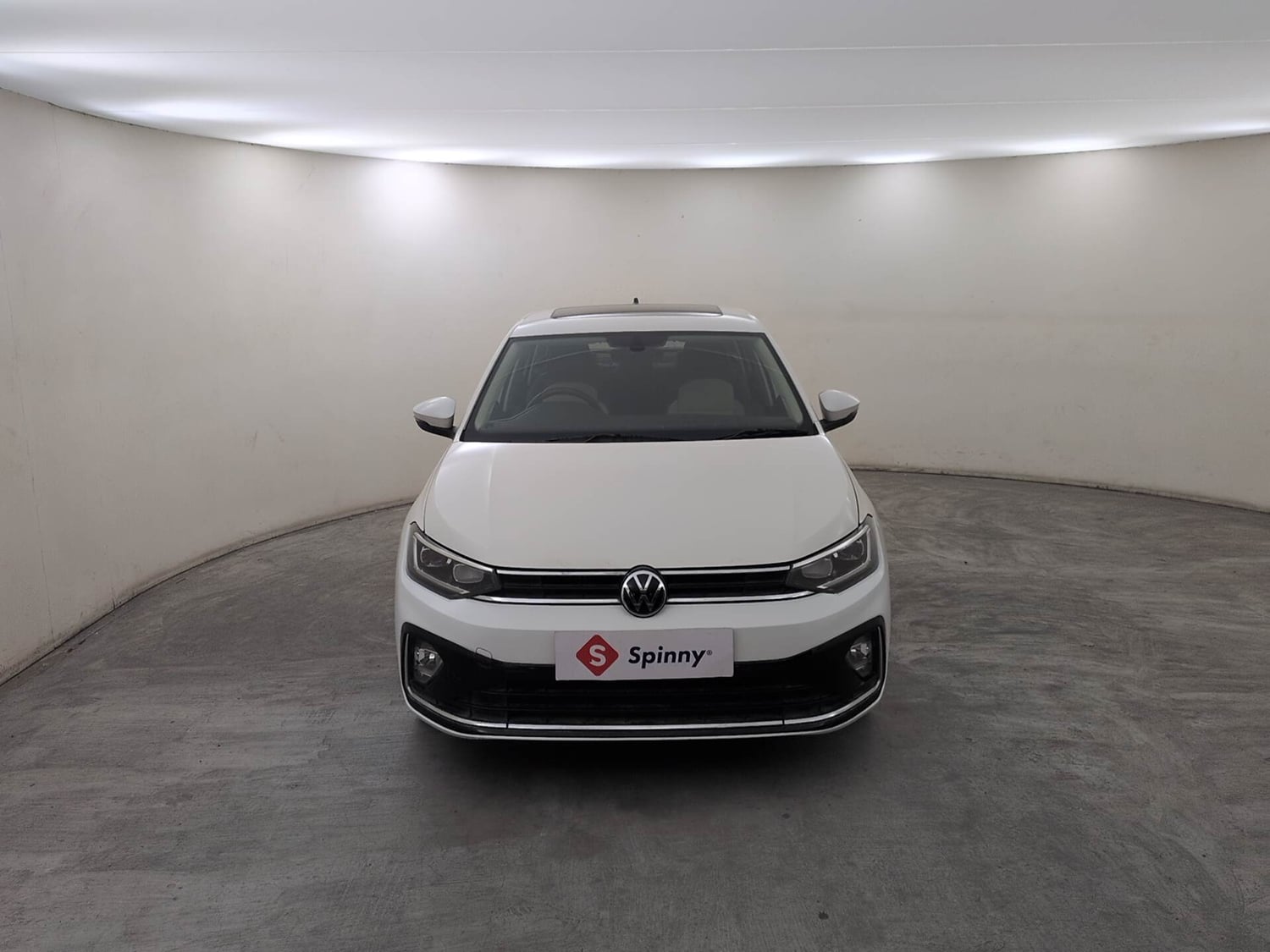 Used 2022 Volkswagen Virtus Topline 1.0 TSI AT Petrol Automatic exterior FRONT VIEW