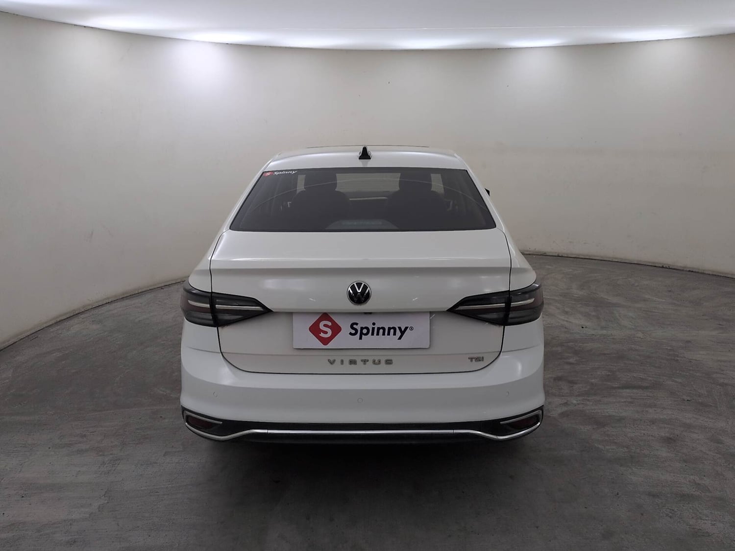 Used 2022 Volkswagen Virtus Topline 1.0 TSI AT Petrol Automatic exterior BACK VIEW