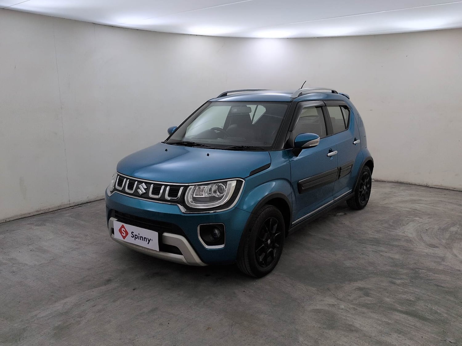 Used 2022 Maruti Suzuki Ignis Alpha 1.2 MT Petrol Manual exterior LEFT FRONT CORNER VIEW