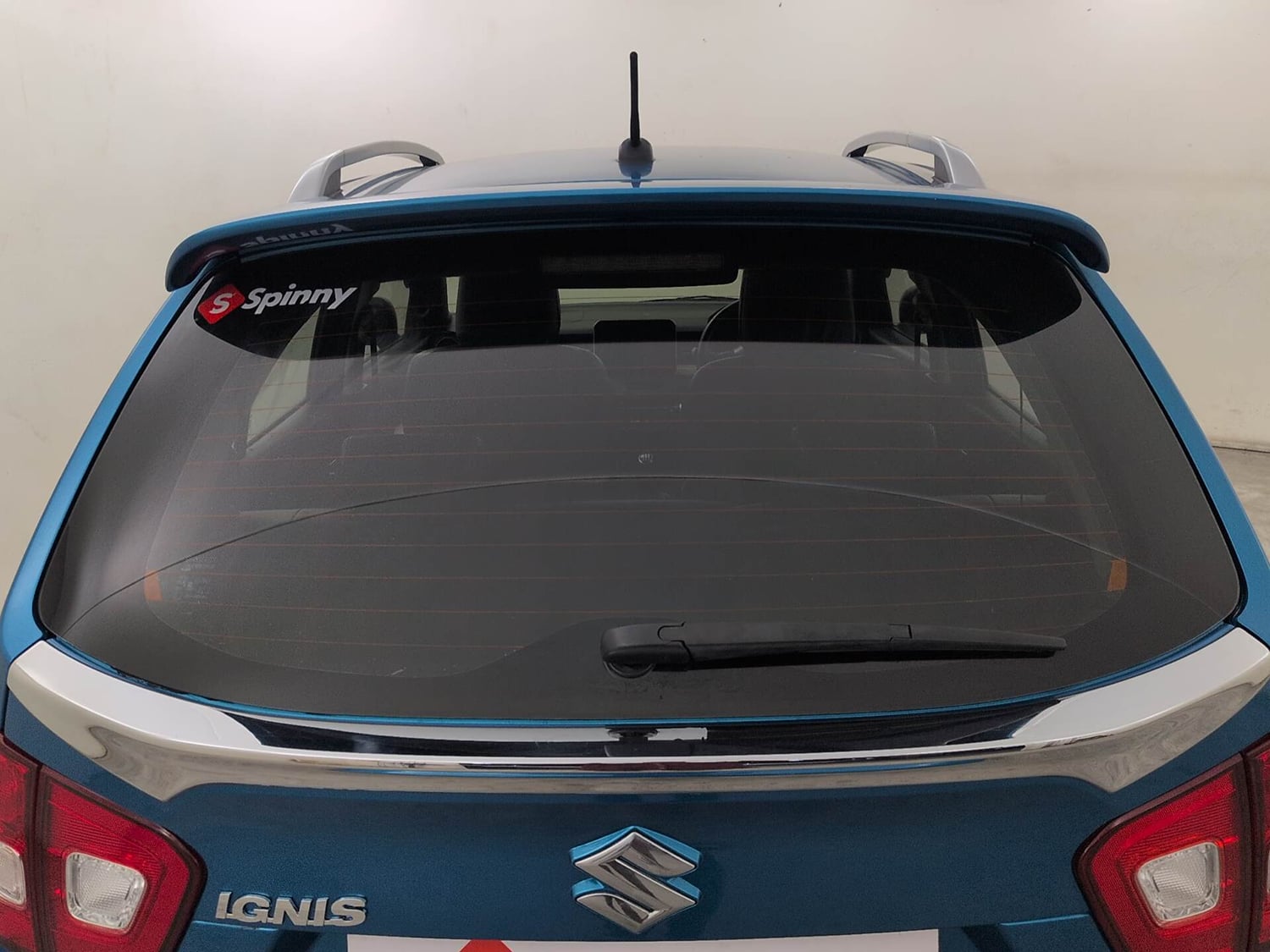 Used 2022 Maruti Suzuki Ignis Alpha 1.2 MT Petrol Manual exterior BACK WINDSHIELD VIEW