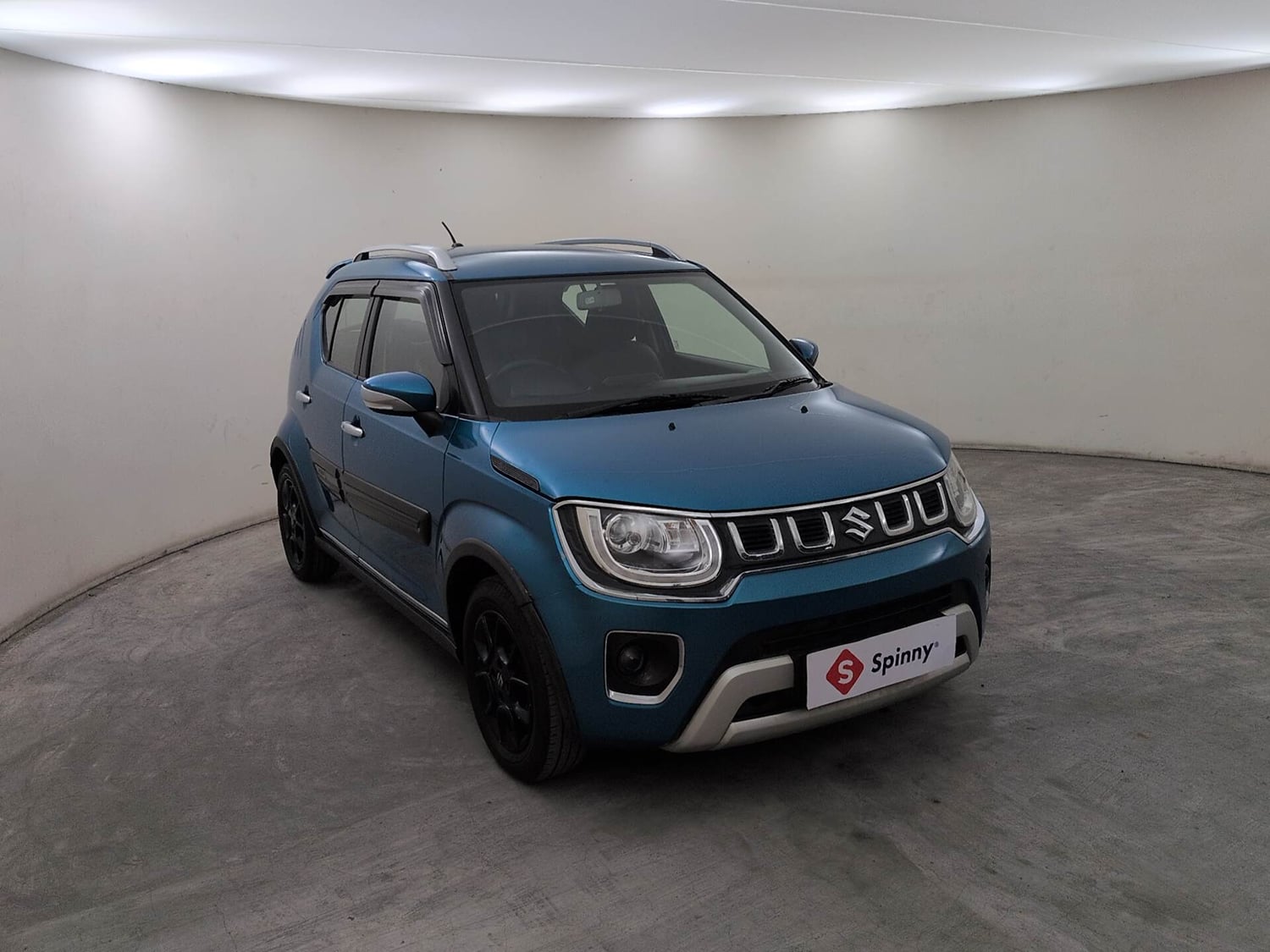 Used 2022 Maruti Suzuki Ignis Alpha 1.2 MT Petrol Manual exterior RIGHT FRONT CORNER VIEW