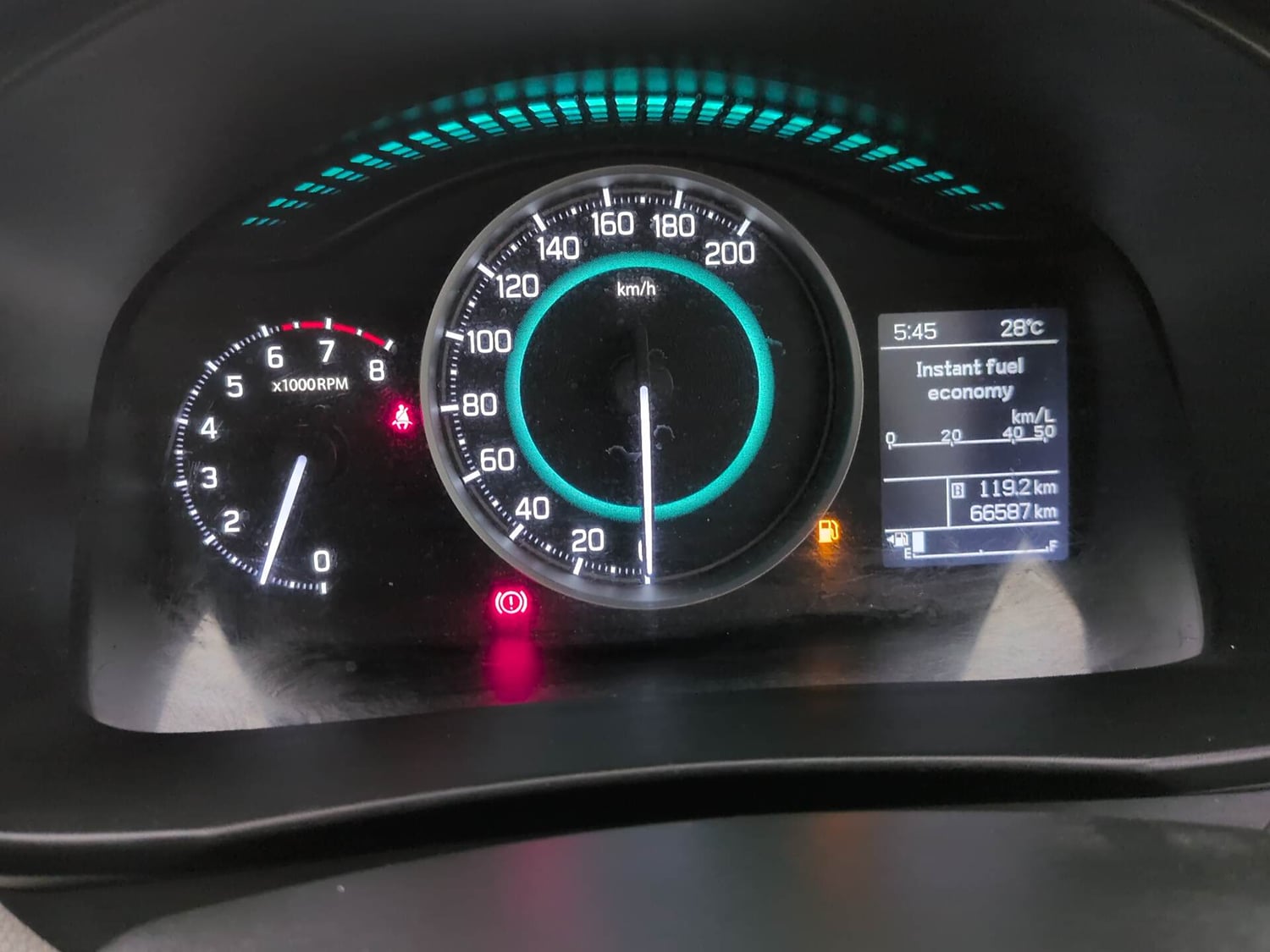 Used 2022 Maruti Suzuki Ignis Alpha 1.2 MT Petrol Manual interior CLUSTERMETER VIEW