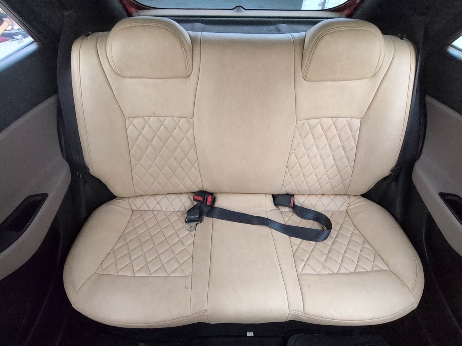 Used 2019 Hyundai Elite i20 Sportz Plus 1.2 CVT Petrol Automatic interior REAR SEAT CONDITION VIEW