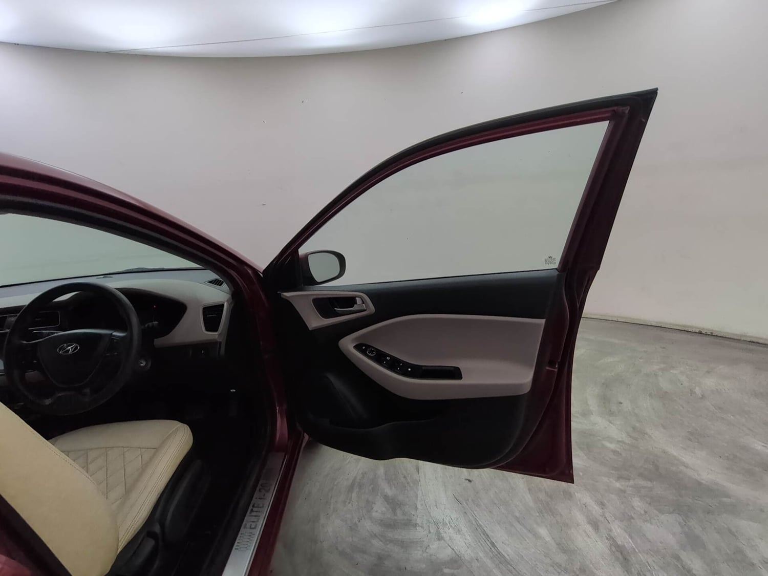 Used 2019 Hyundai Elite i20 Sportz Plus 1.2 CVT Petrol Automatic interior RIGHT FRONT DOOR OPEN VIEW