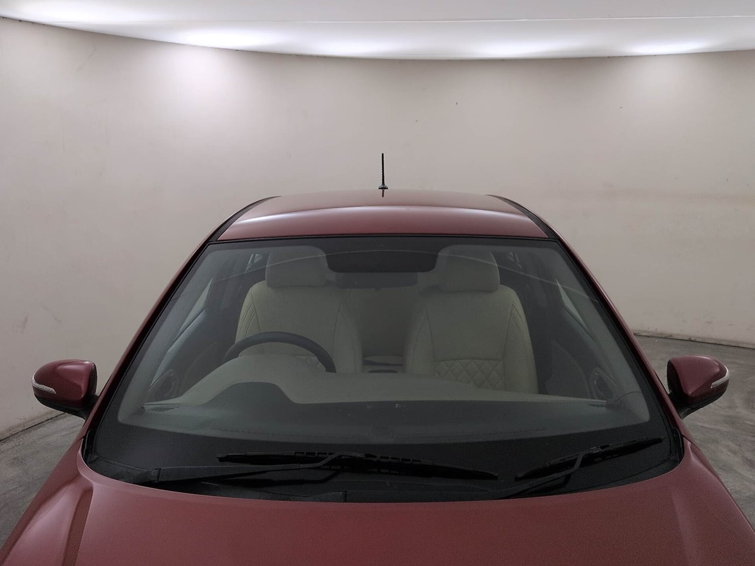 Used 2019 Hyundai Elite i20 Sportz Plus 1.2 CVT Petrol Automatic exterior FRONT WINDSHIELD VIEW