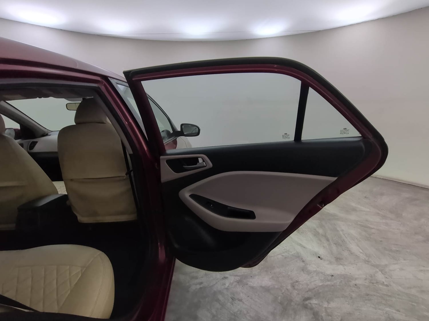 Used 2019 Hyundai Elite i20 Sportz Plus 1.2 CVT Petrol Automatic interior RIGHT REAR DOOR OPEN VIEW