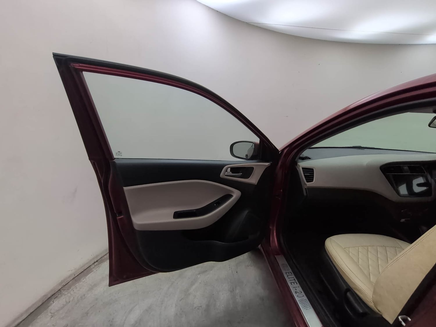 Used 2019 Hyundai Elite i20 Sportz Plus 1.2 CVT Petrol Automatic interior LEFT FRONT DOOR OPEN VIEW