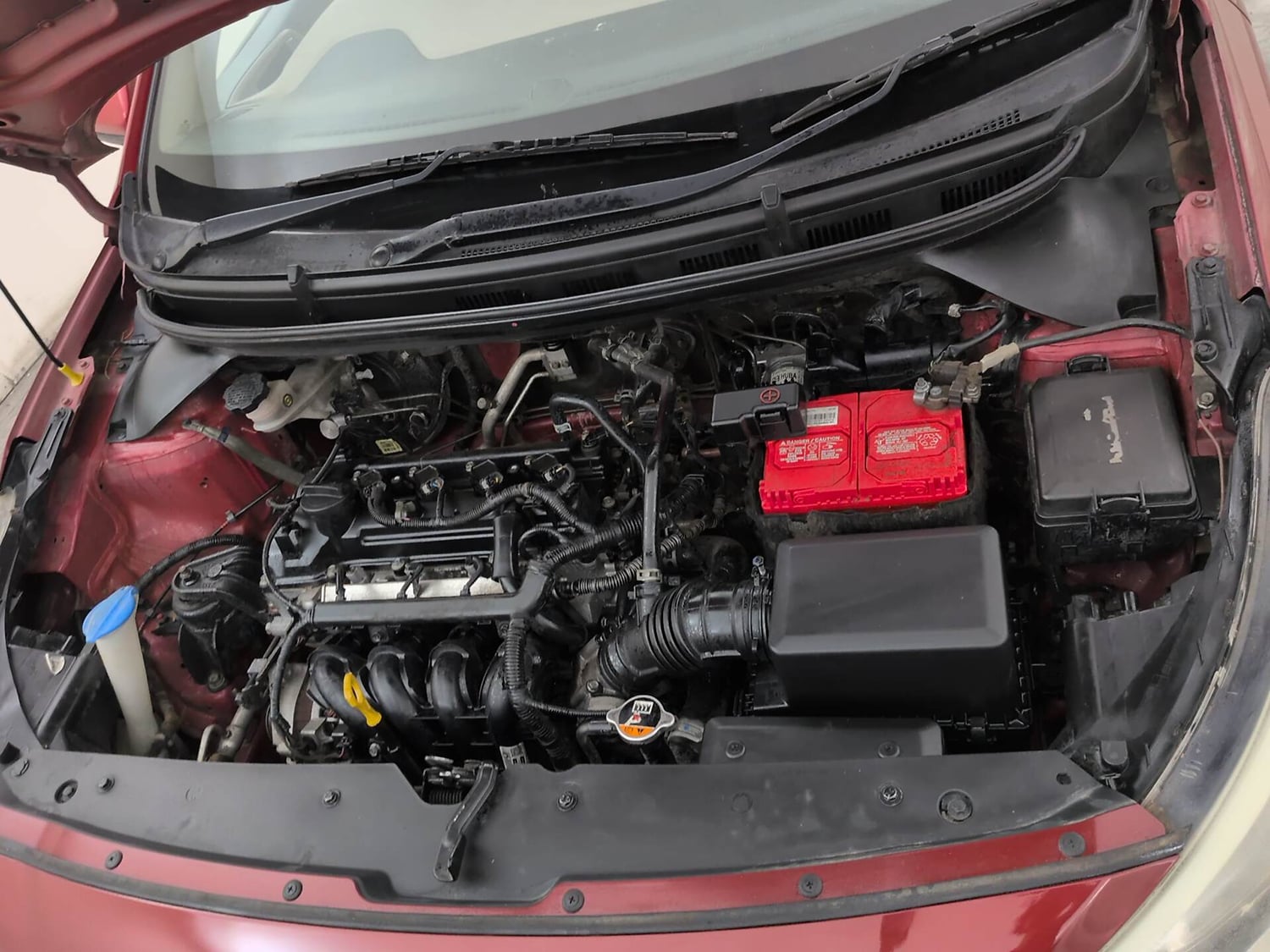Used 2019 Hyundai Elite i20 Sportz Plus 1.2 CVT Petrol Automatic engine ENGINE LEFT SIDE VIEW