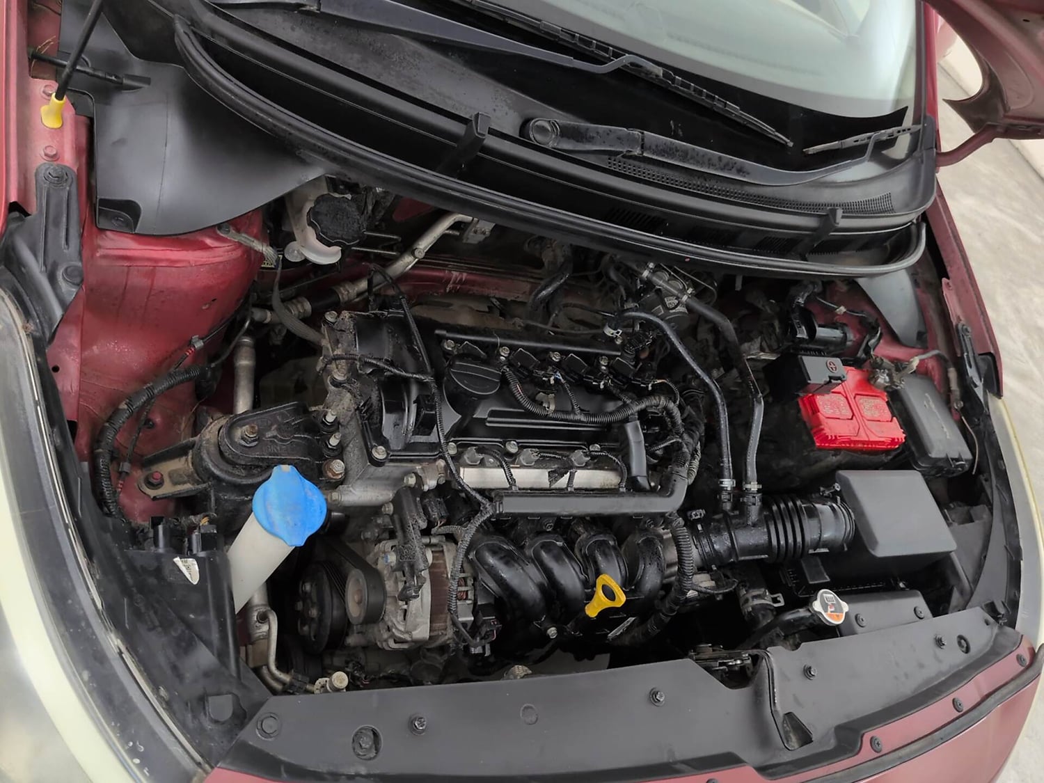 Used 2019 Hyundai Elite i20 Sportz Plus 1.2 CVT Petrol Automatic engine ENGINE RIGHT SIDE VIEW