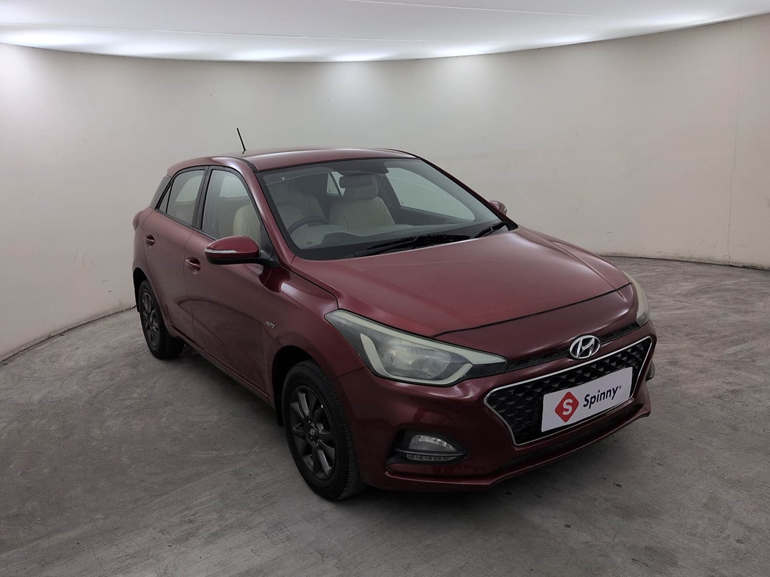 Used 2019 Hyundai Elite i20 Sportz Plus 1.2 CVT Petrol Automatic exterior RIGHT FRONT CORNER VIEW