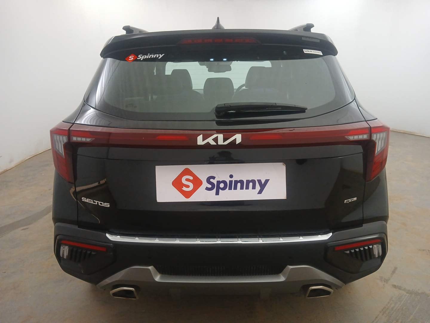 Used 2024 Kia Seltos GTX Plus (S) 1.5 Turbo Petrol DCT Petrol Automatic exterior BACK VIEW