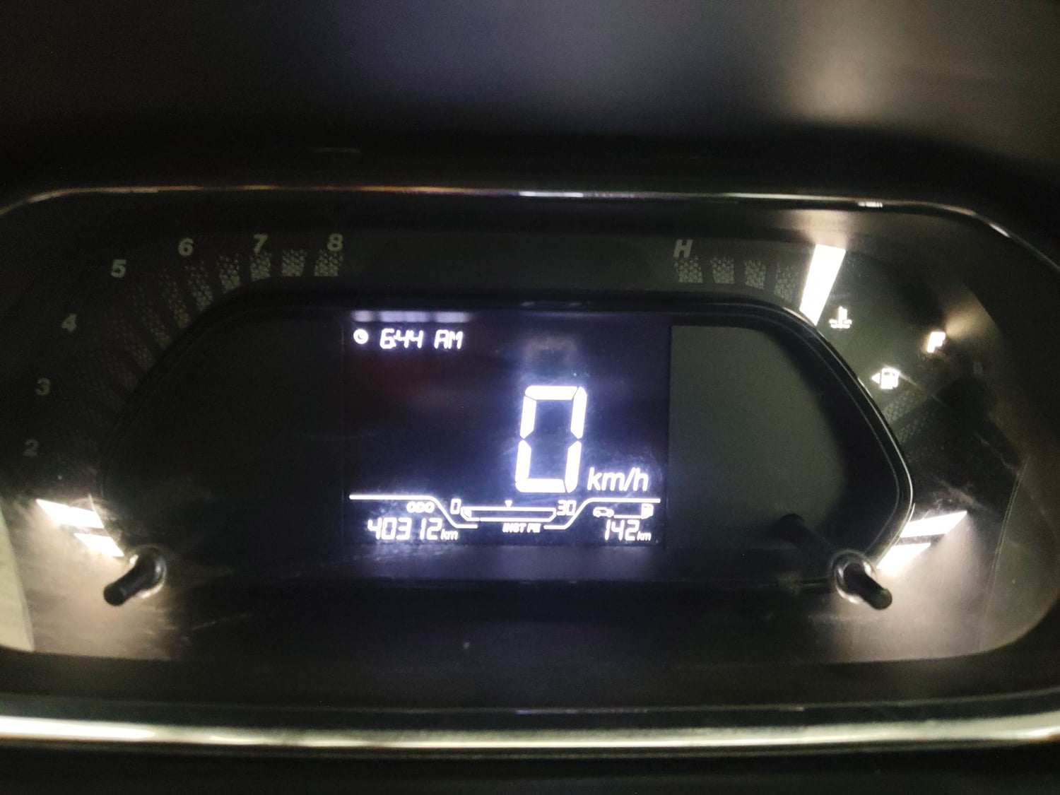 Used 2022 Tata Tiago XE Petrol Manual interior CLUSTERMETER VIEW