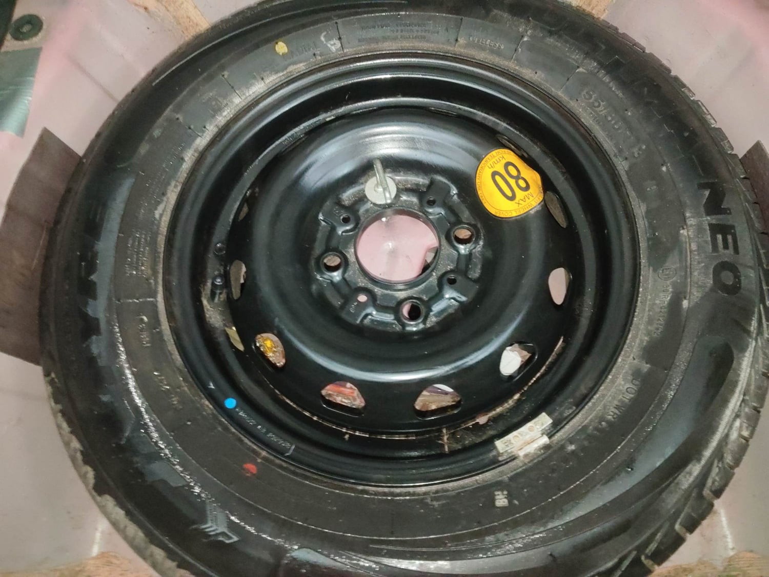 Used 2022 Tata Tiago XE Petrol Manual tyres SPARE TYRE VIEW