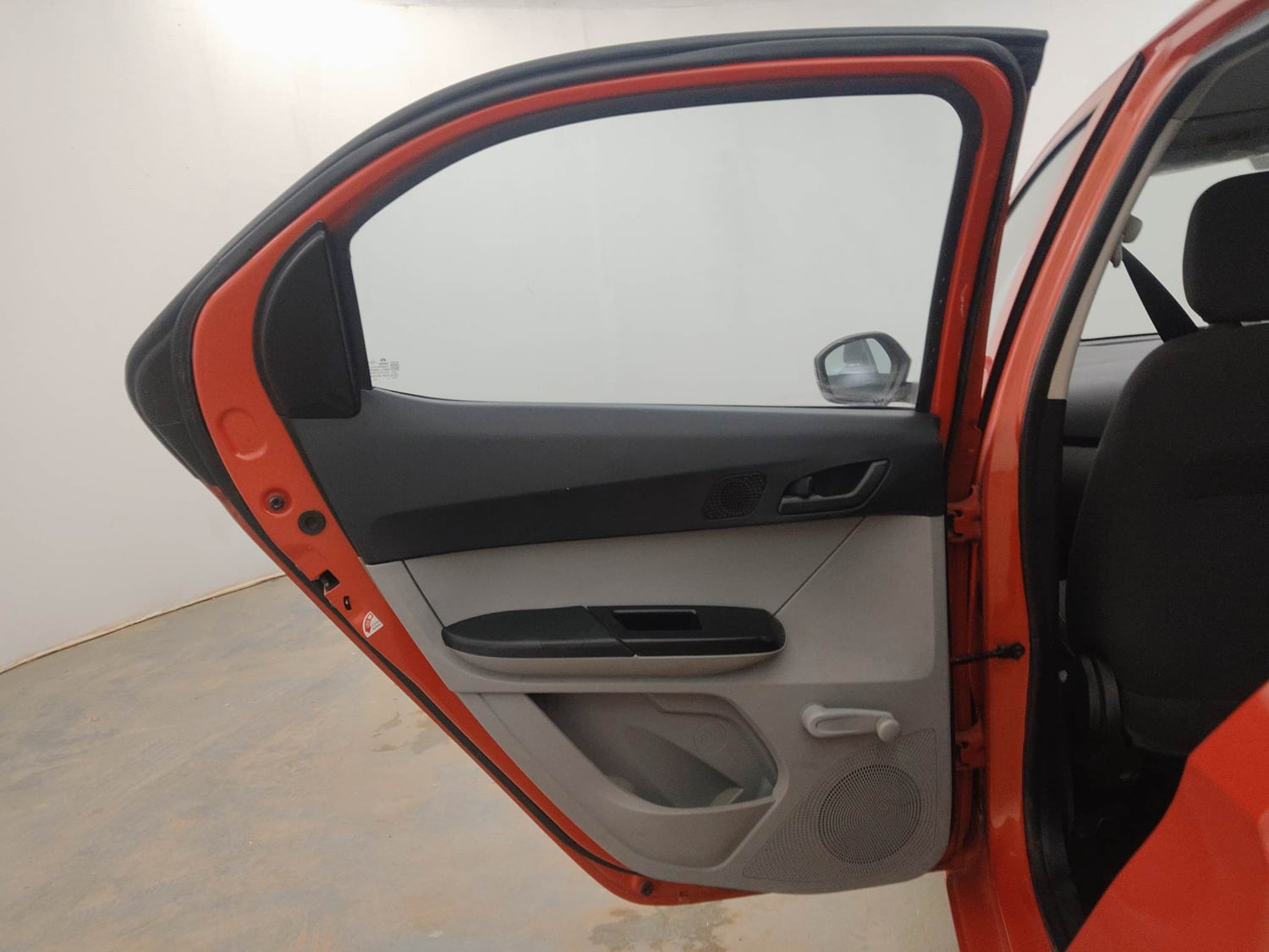 Used 2022 Tata Tiago XE Petrol Manual interior LEFT REAR DOOR OPEN VIEW