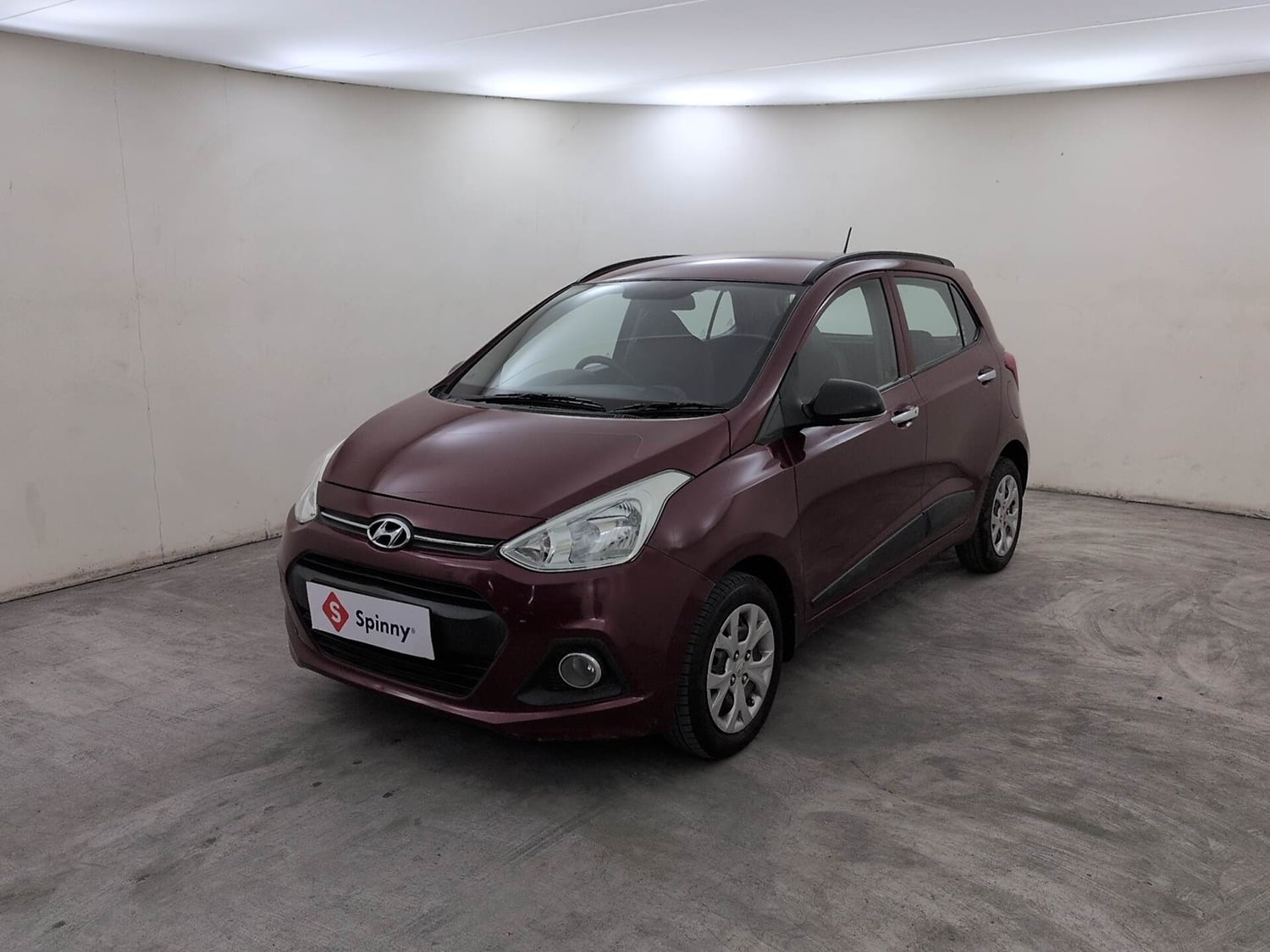 Used 2013 Hyundai Grand i10 Sportz 1.2 Kappa VTVT Petrol Manual exterior LEFT FRONT CORNER VIEW