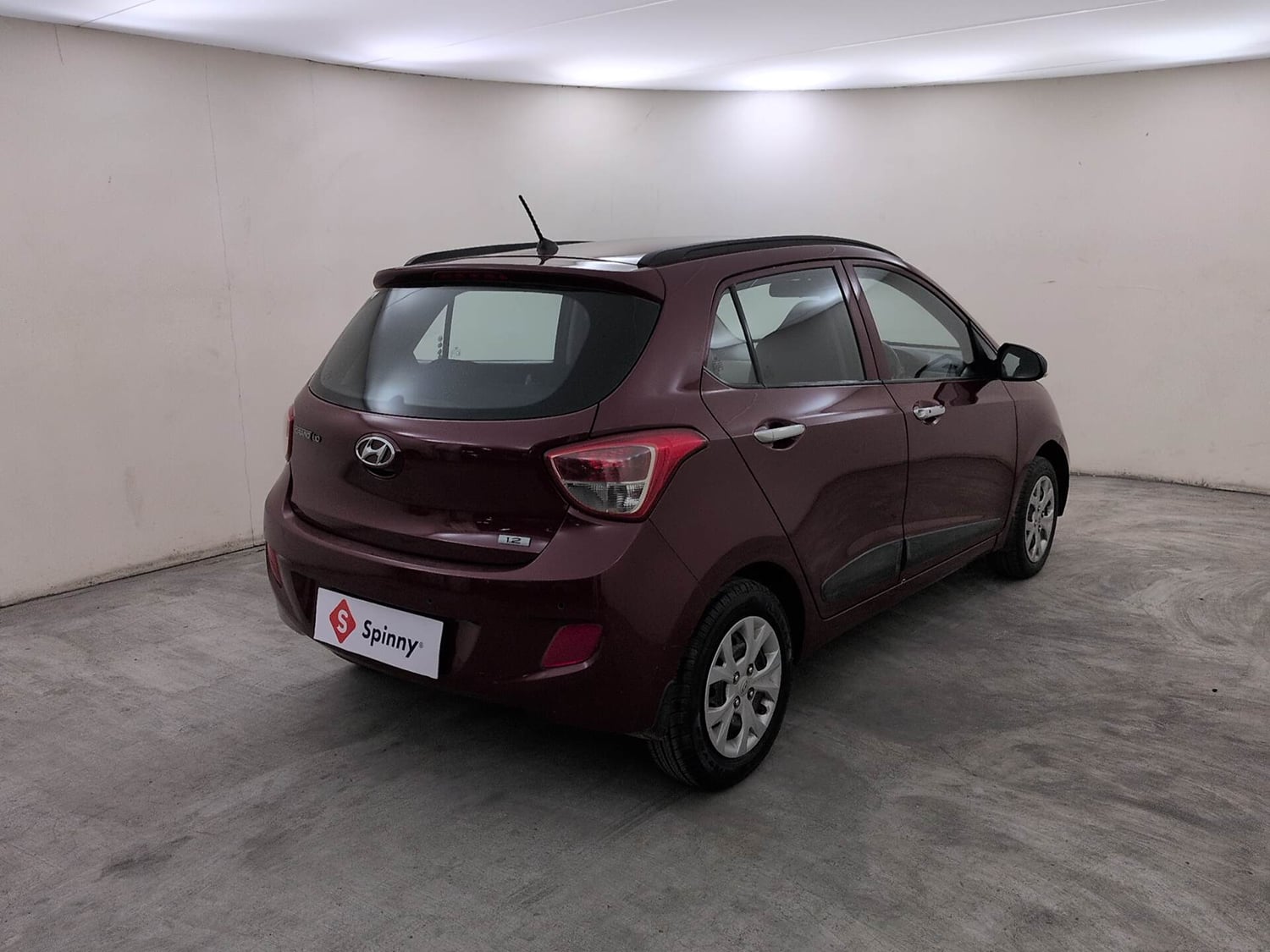 Used 2013 Hyundai Grand i10 Sportz 1.2 Kappa VTVT Petrol Manual exterior RIGHT REAR CORNER VIEW