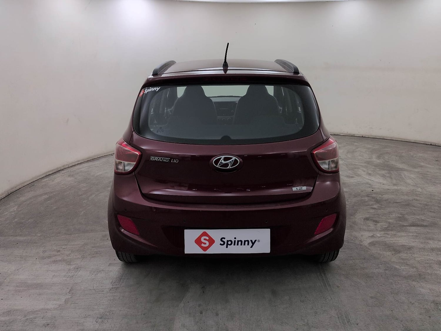 Used 2013 Hyundai Grand i10 Sportz 1.2 Kappa VTVT Petrol Manual exterior BACK VIEW
