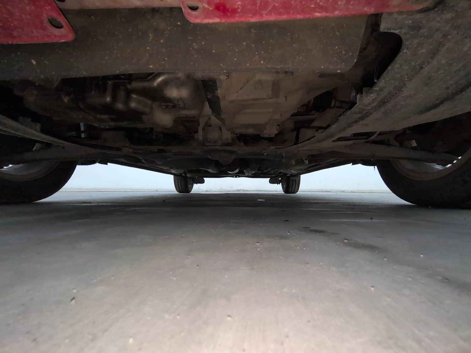 Used 2015 Honda Brio VX MT Petrol Manual extra FRONT LEFT UNDERBODY VIEW