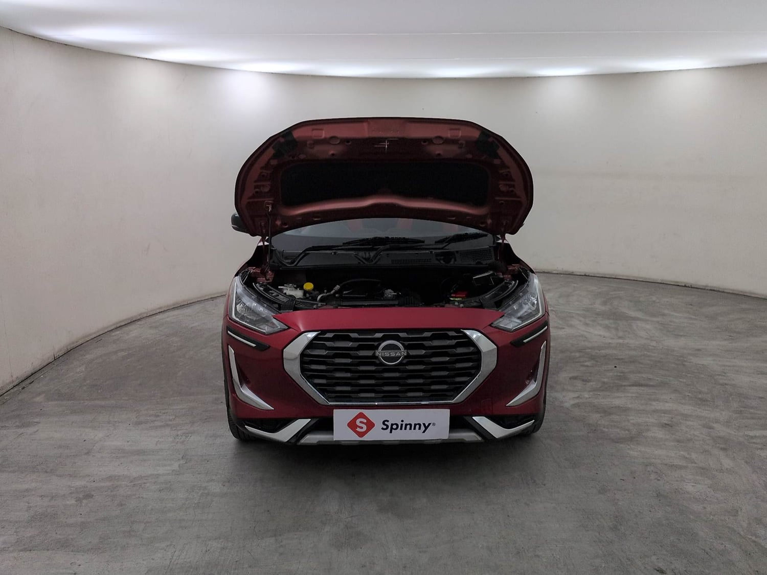 Used 2024 Nissan Magnite XL Petrol Manual engine ENGINE & BONNET OPEN FRONT VIEW
