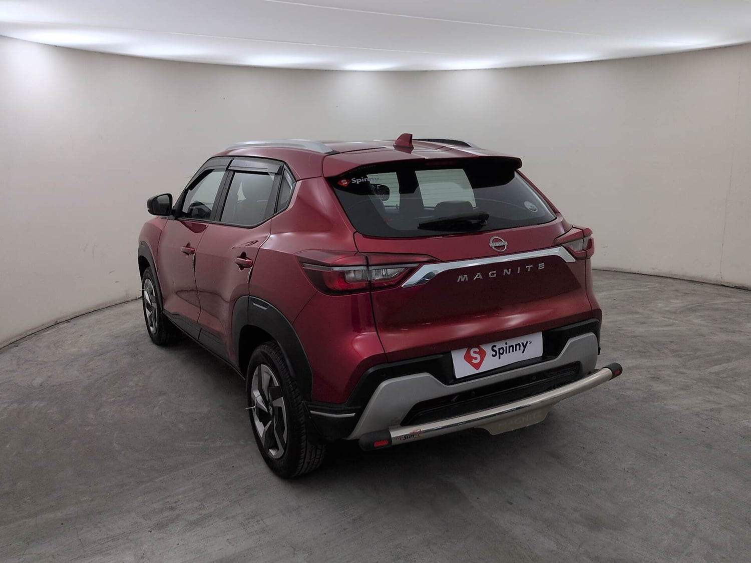 Used 2024 Nissan Magnite XL Petrol Manual exterior LEFT REAR CORNER VIEW