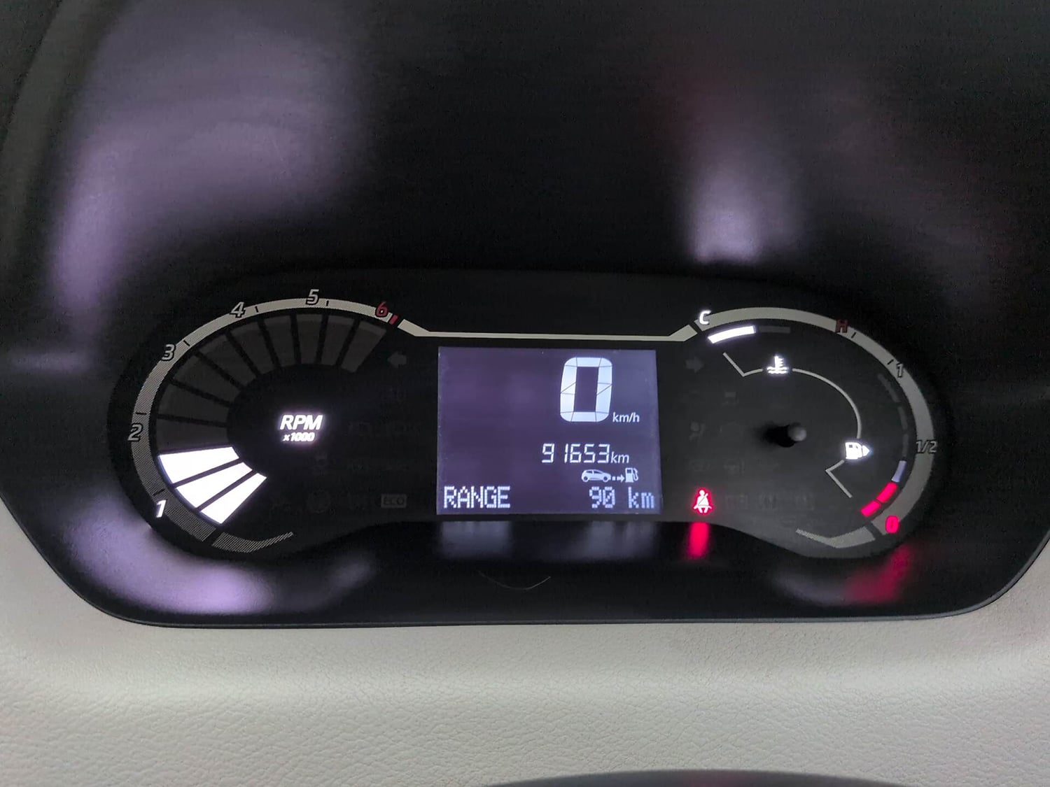Used 2024 Nissan Magnite XL Petrol Manual interior CLUSTERMETER VIEW