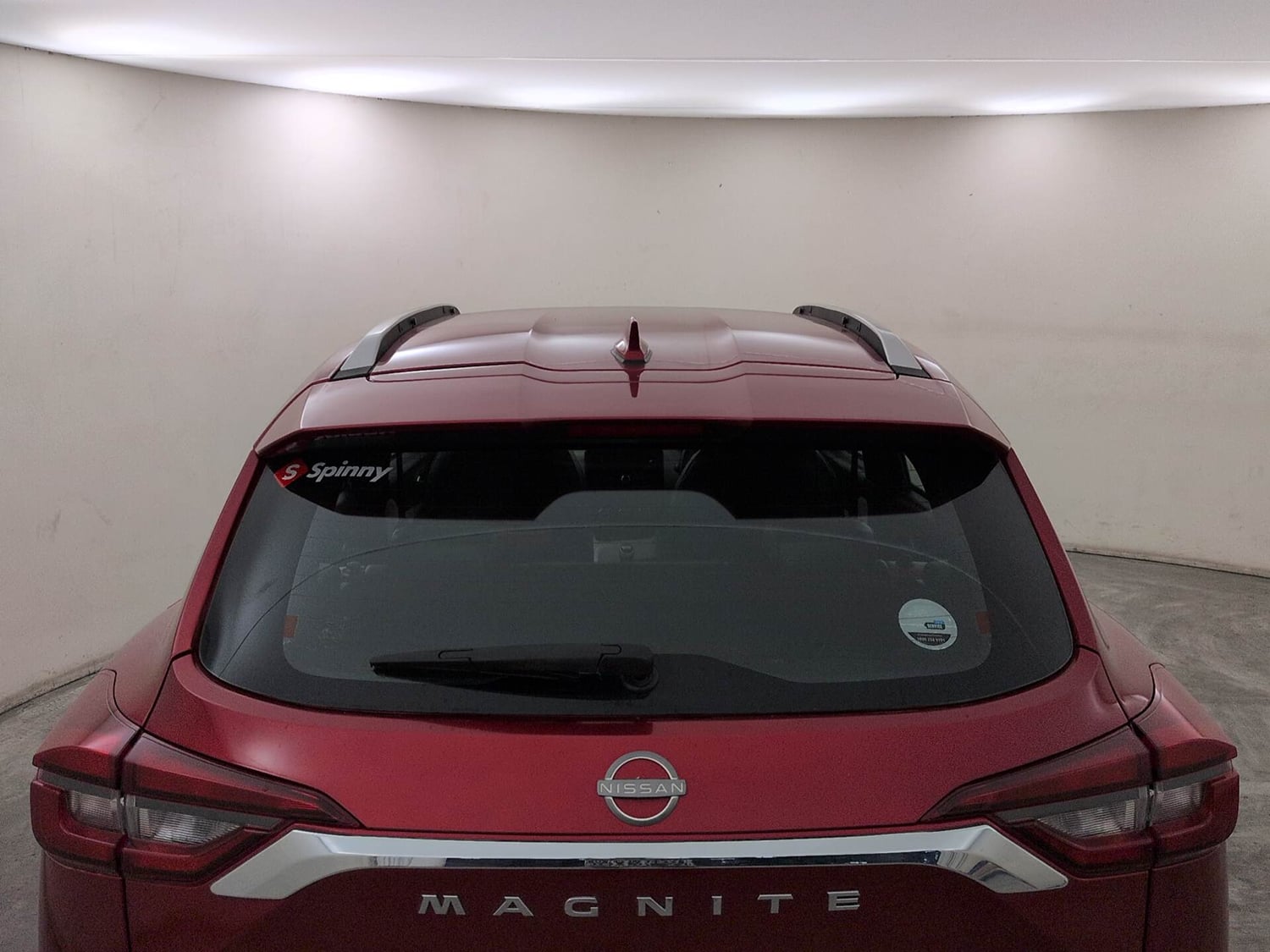 Used 2024 Nissan Magnite XL Petrol Manual exterior BACK WINDSHIELD VIEW