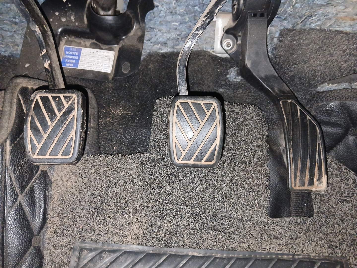 Used 2022 Toyota Urban Cruiser Premium Grade MT Petrol Manual interior PEDALS VIEW