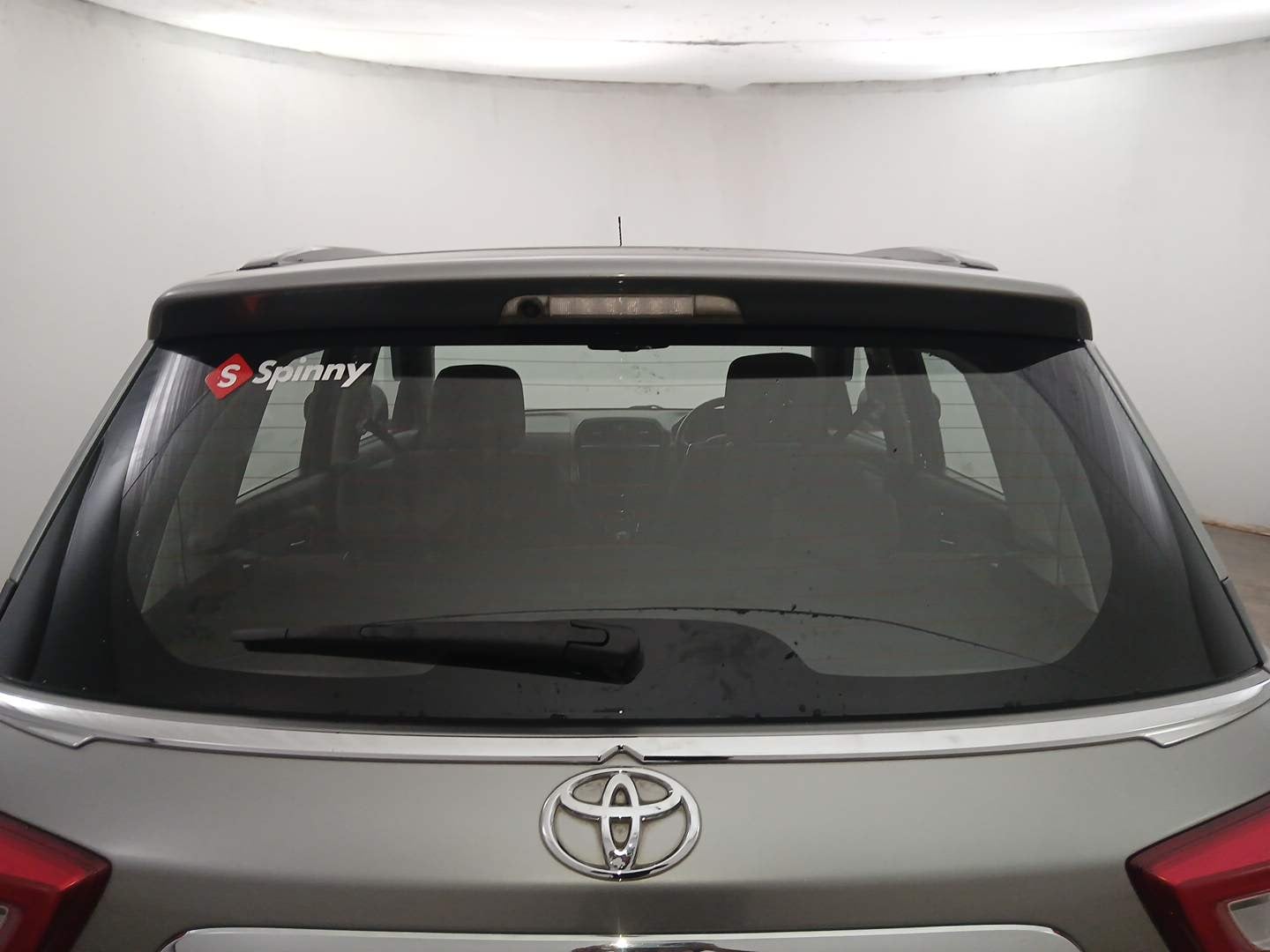 Used 2022 Toyota Urban Cruiser Premium Grade MT Petrol Manual exterior BACK WINDSHIELD VIEW