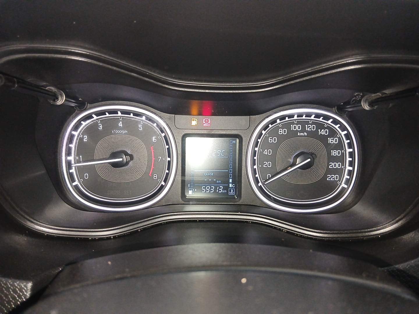Used 2022 Toyota Urban Cruiser Premium Grade MT Petrol Manual interior CLUSTERMETER VIEW