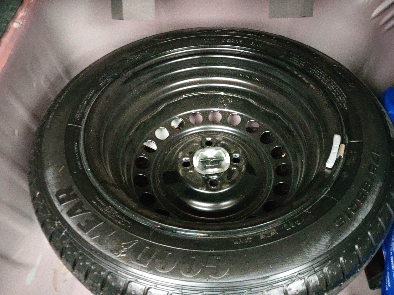 Used 2023 Honda City V Petrol CVT Petrol Automatic tyres SPARE TYRE VIEW