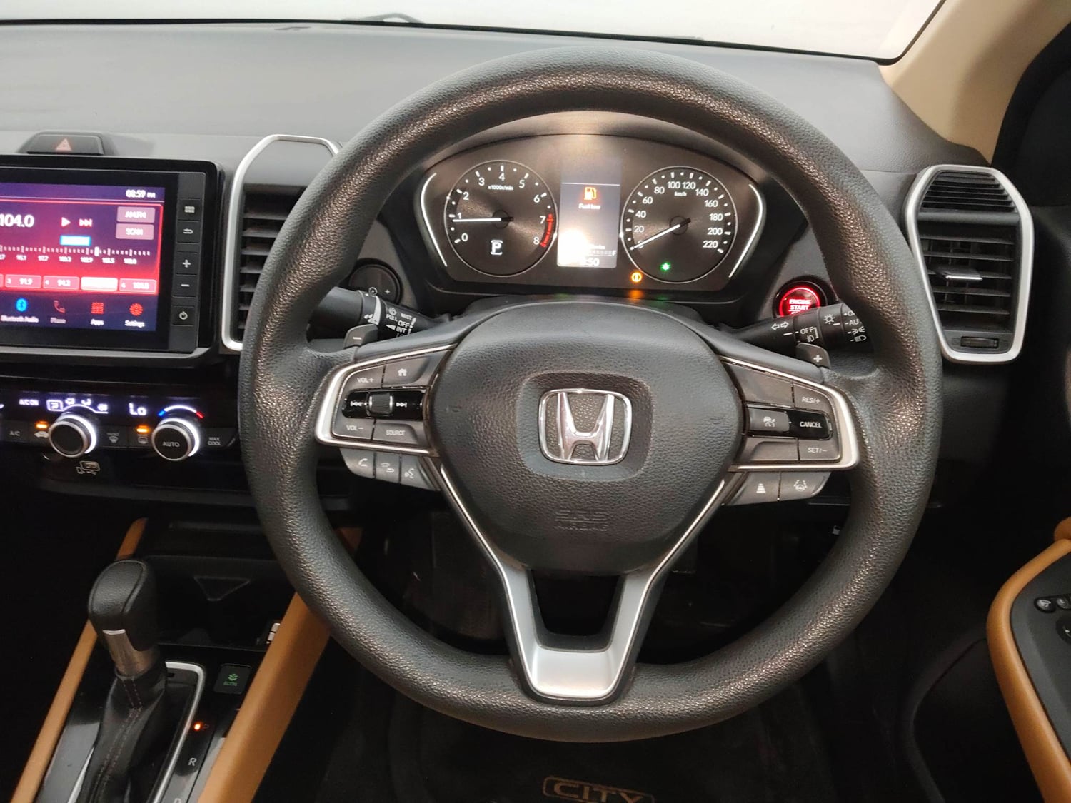 Used 2023 Honda City V Petrol CVT Petrol Automatic interior STEERING VIEW