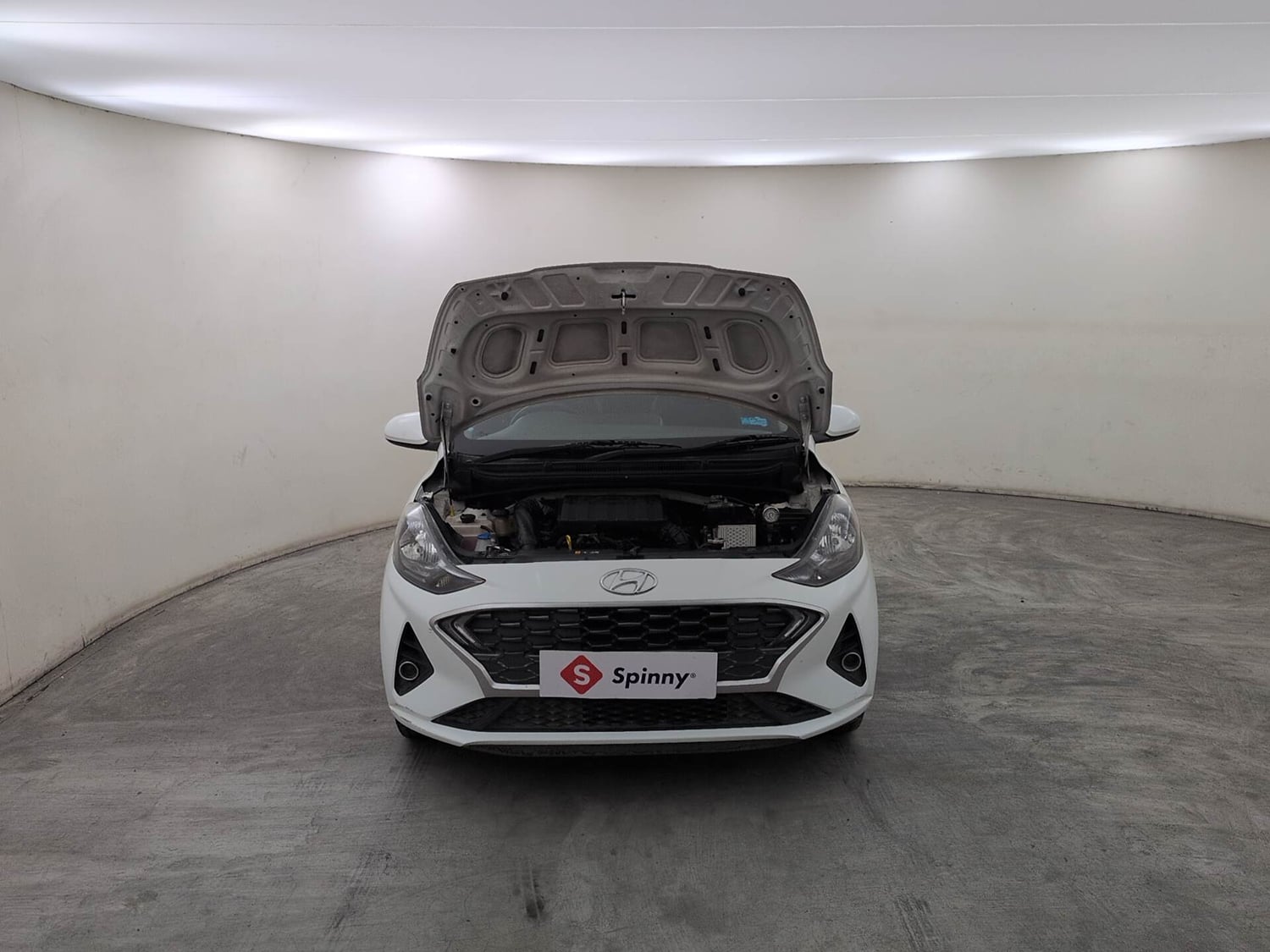Used 2022 Hyundai Aura S 1.2 CNG Cng Manual engine ENGINE & BONNET OPEN FRONT VIEW