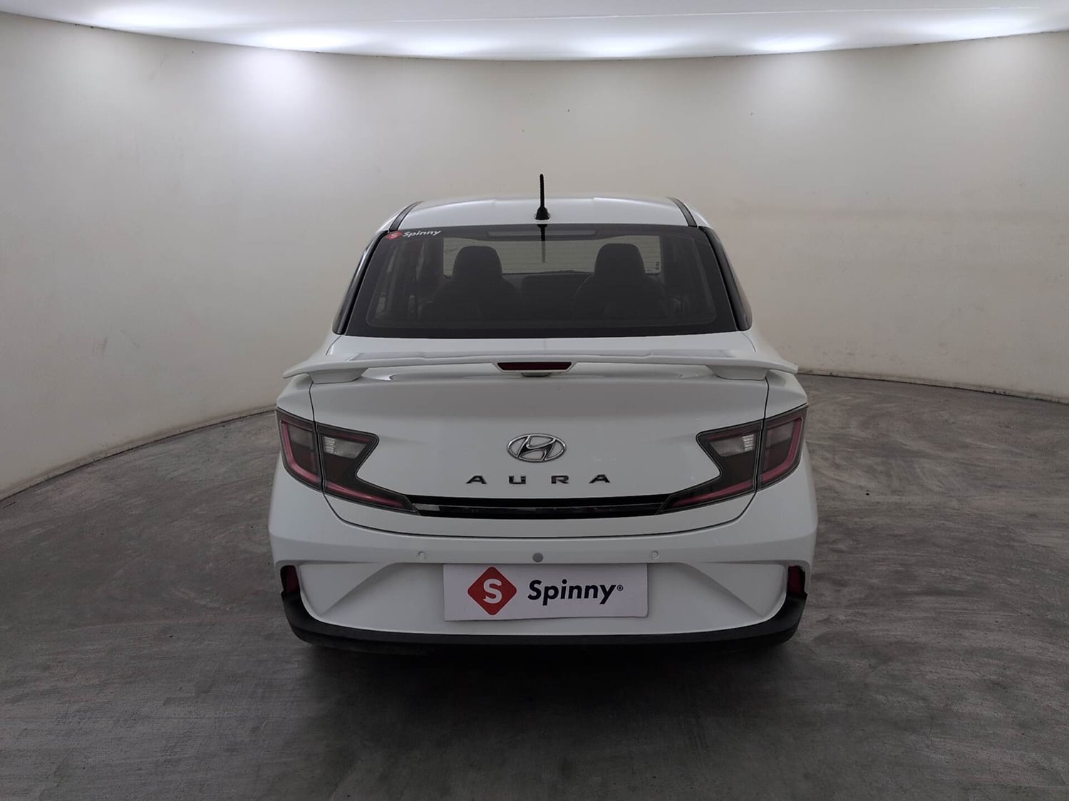 Used 2022 Hyundai Aura S 1.2 CNG Cng Manual exterior BACK VIEW