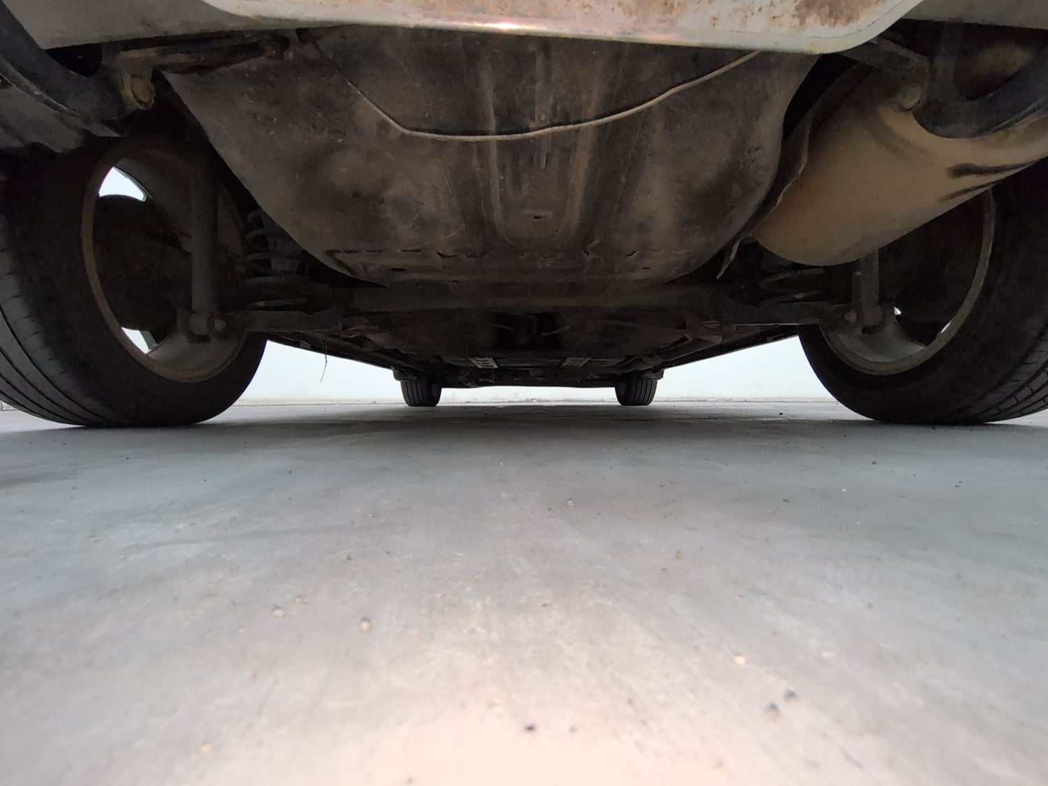 Used 2017 Honda WR-V VX MT Petrol Petrol Manual extra REAR UNDERBODY VIEW (TAKEN FROM REAR)